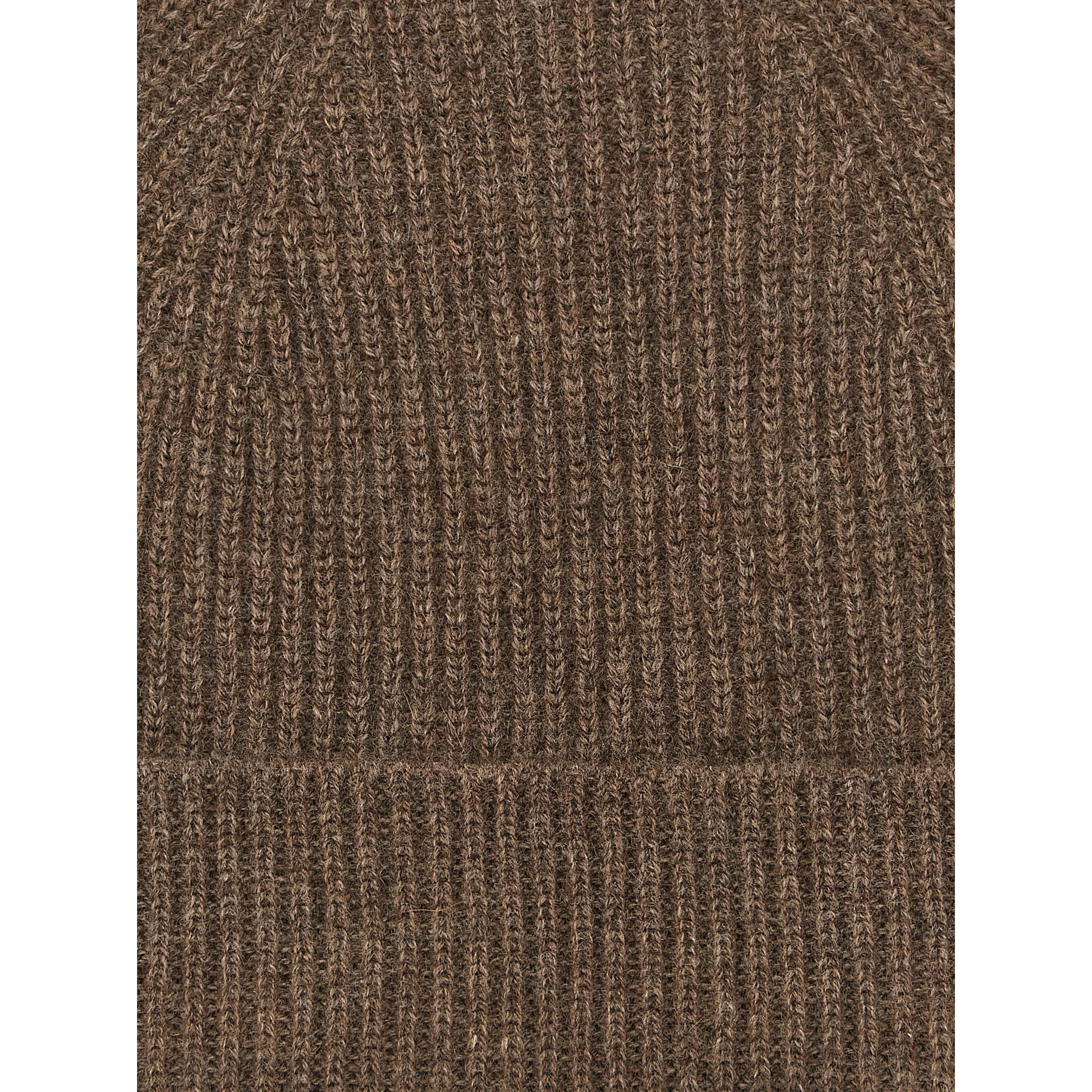 Brown Cashmere Beanie