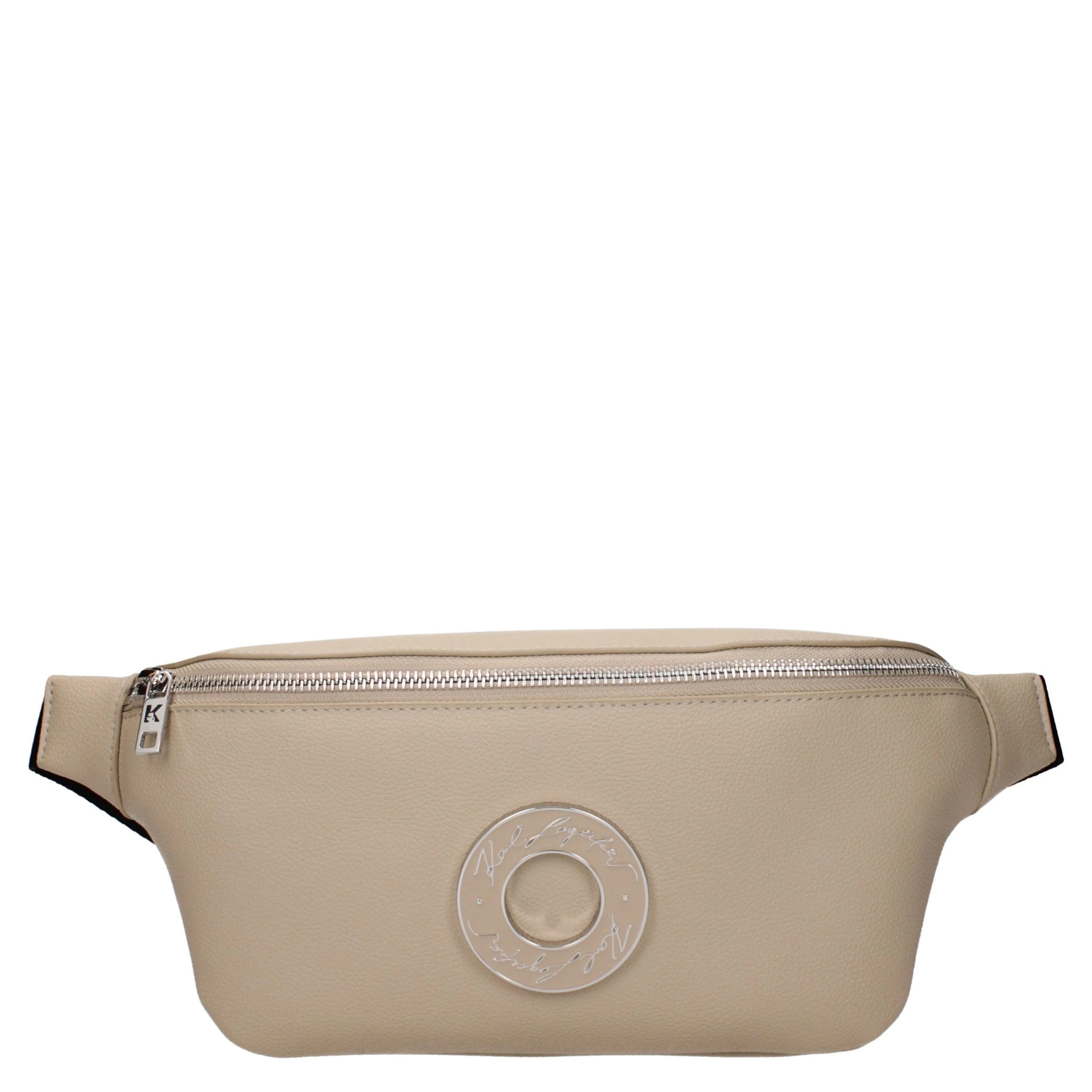 Beige Leather Backpack