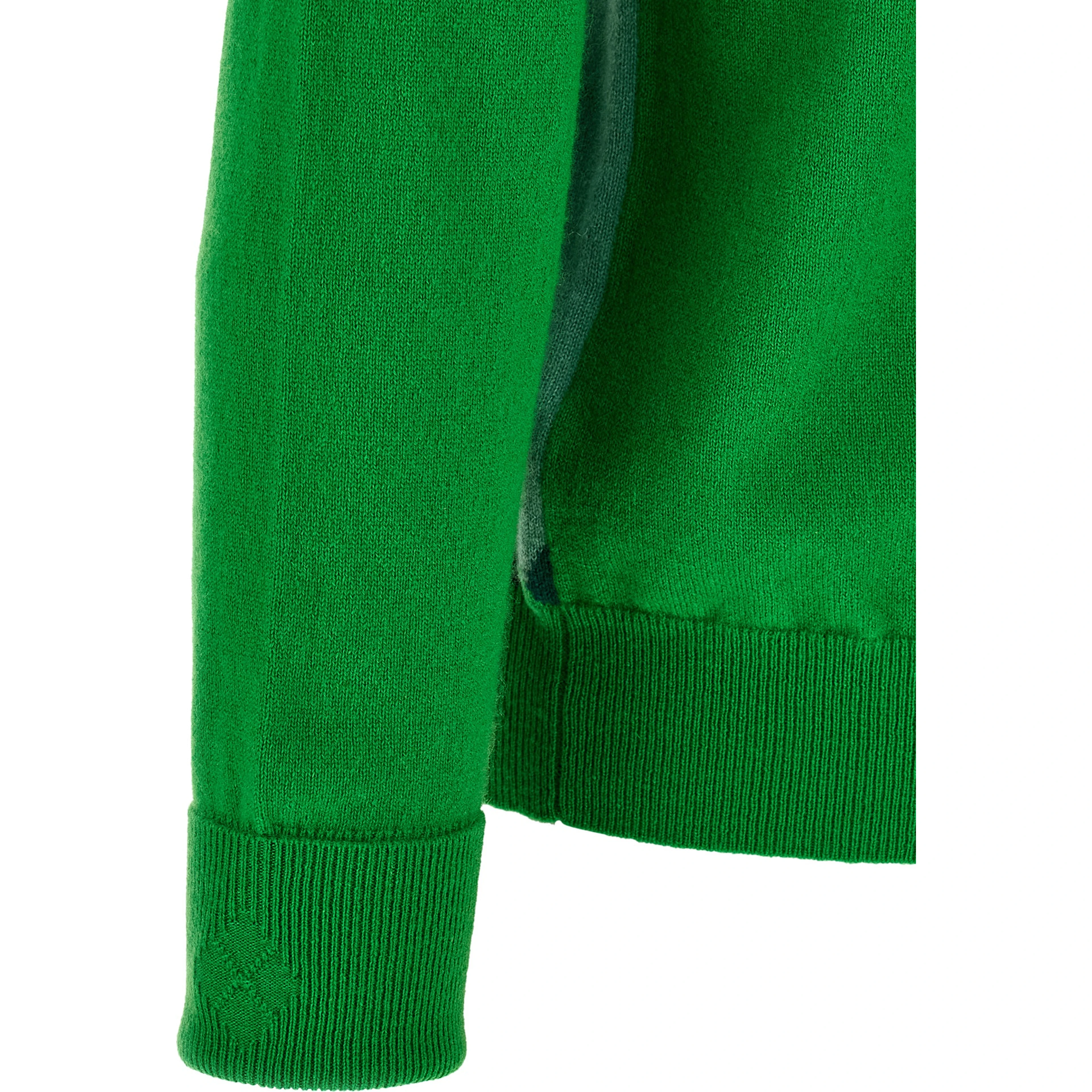 Bicolor Cashmere Cardigan