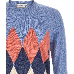 Blue Cashmere Cardigan