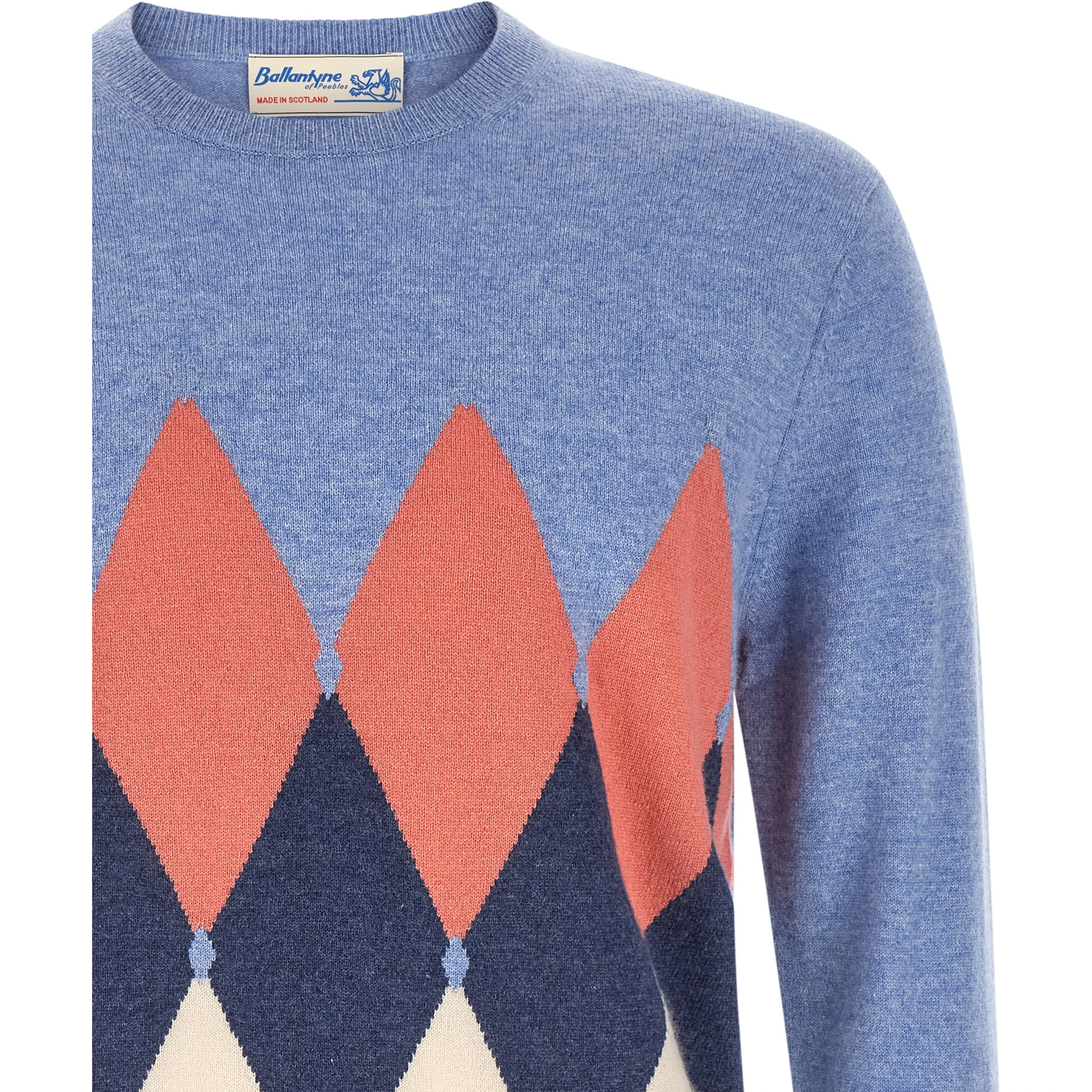Blue Cashmere Cardigan