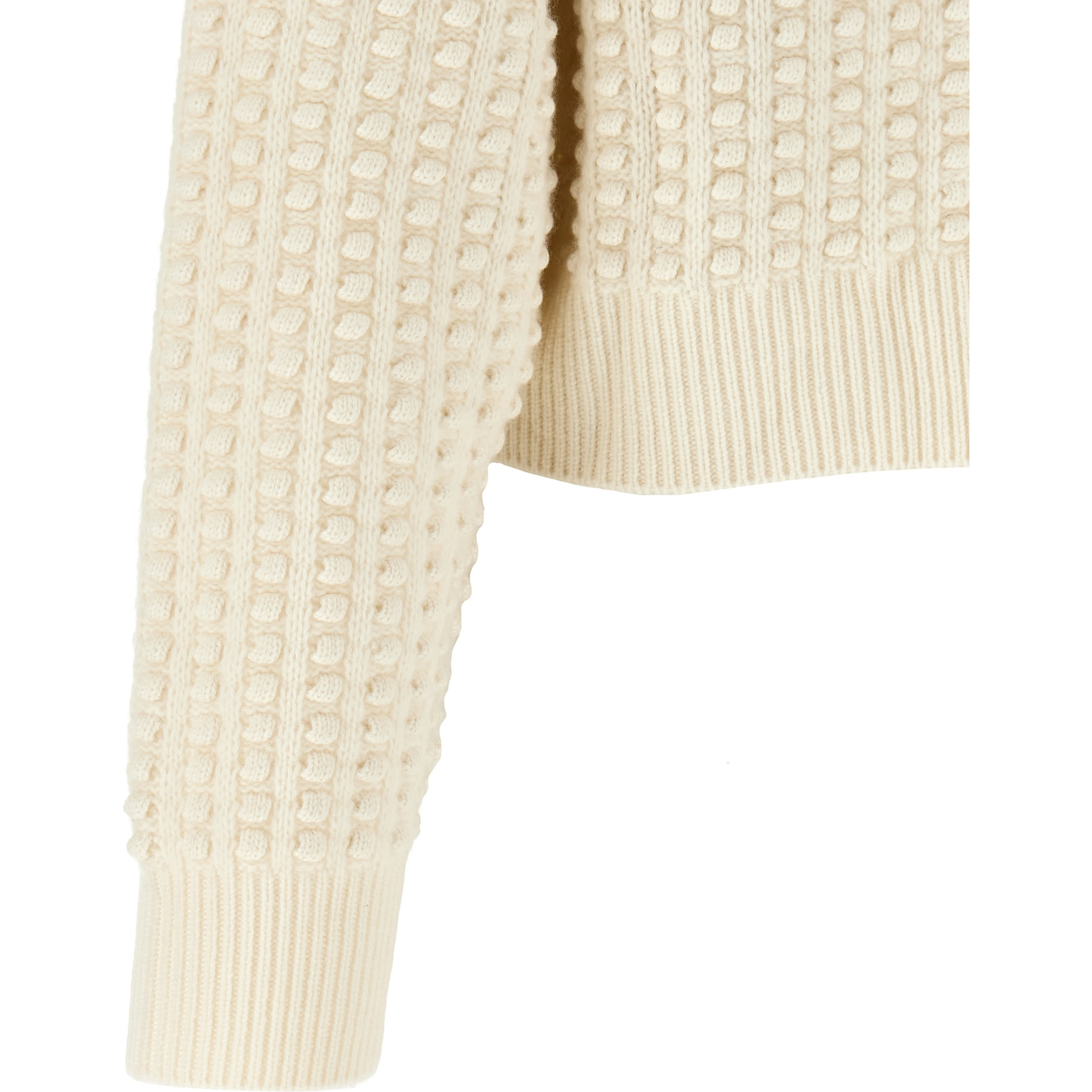 White Cashmere Cardigan
