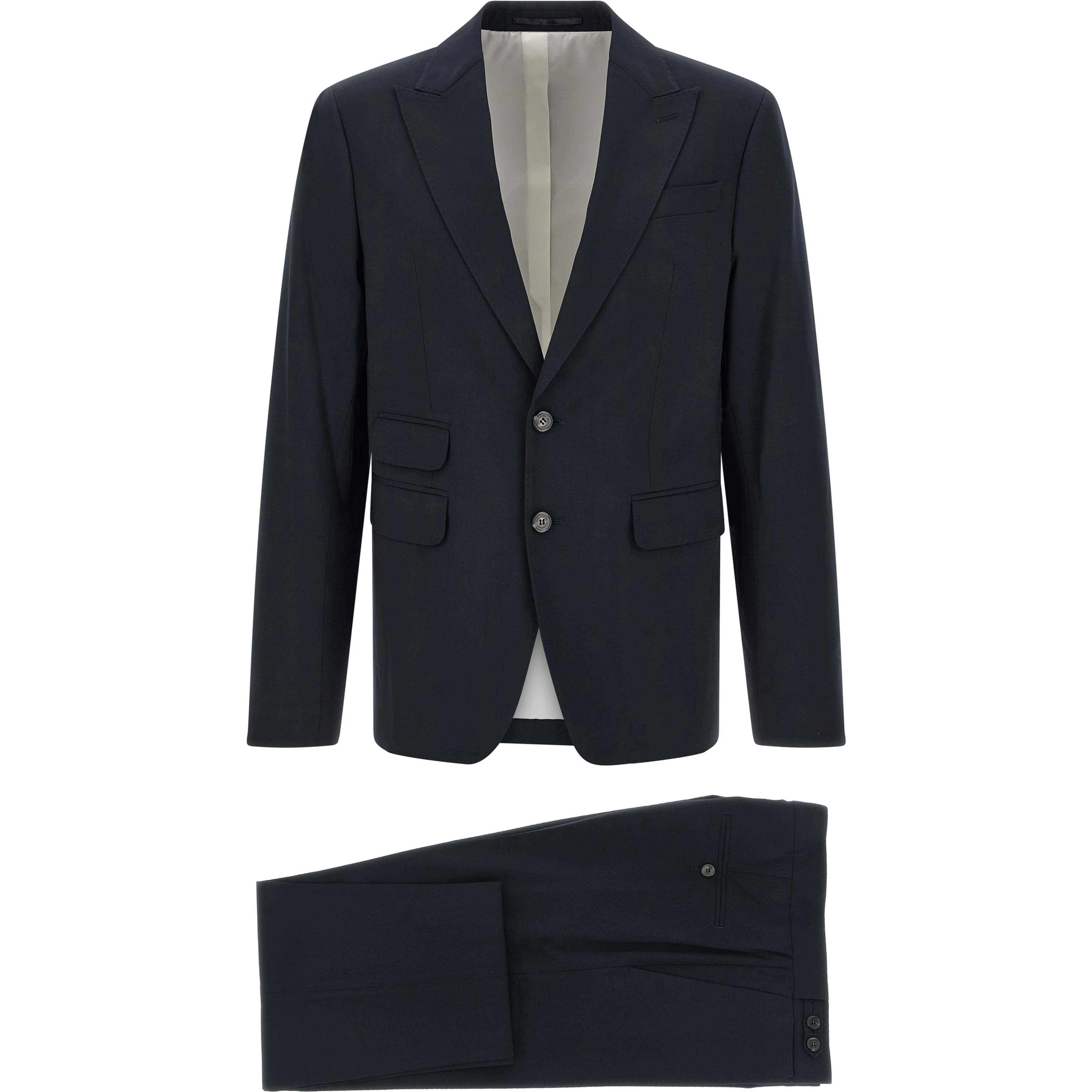 Blue Wool Suit