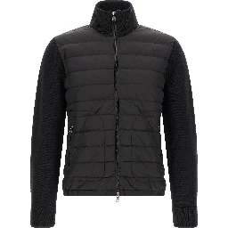 Black Polyamide Cardigan