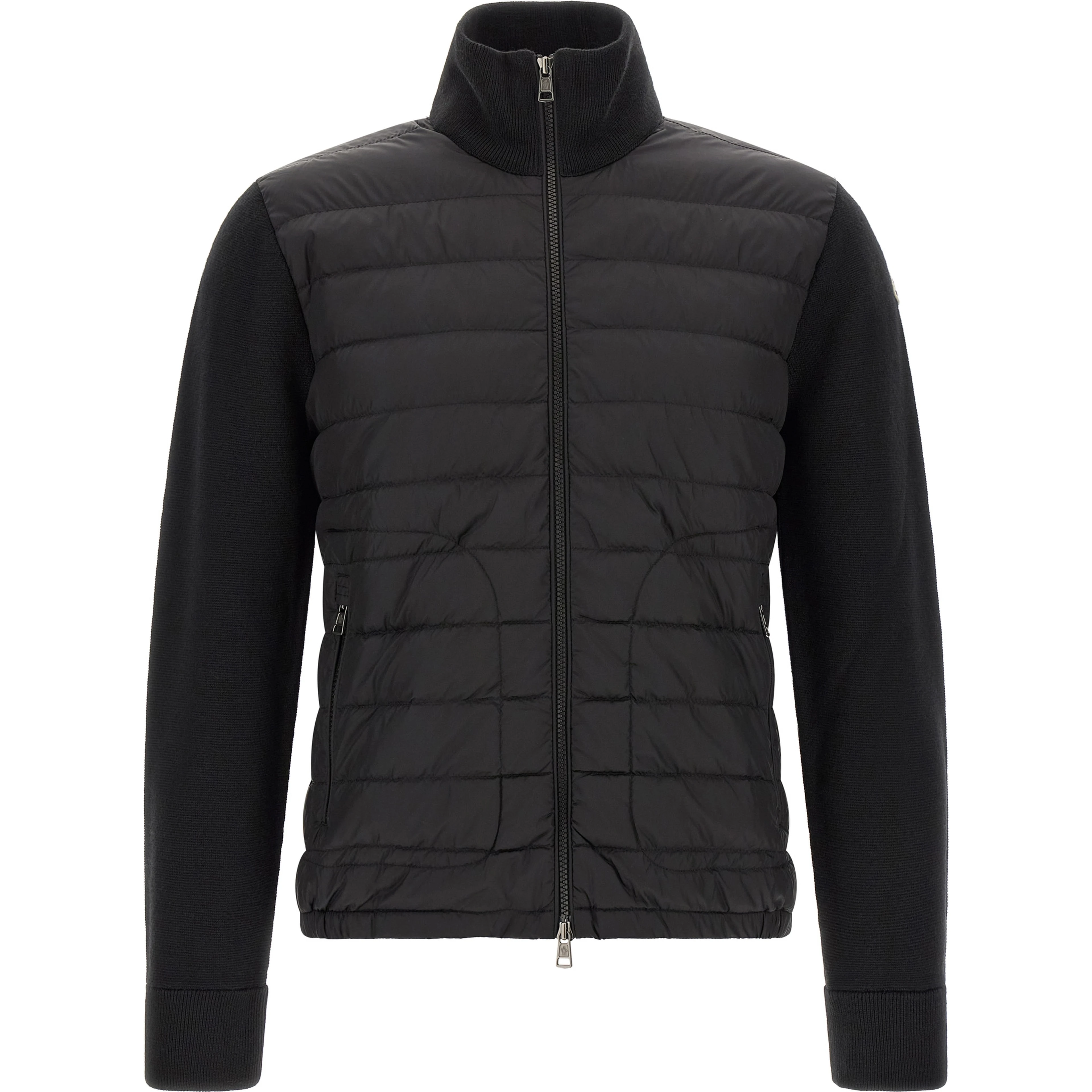 Black Polyamide Cardigan