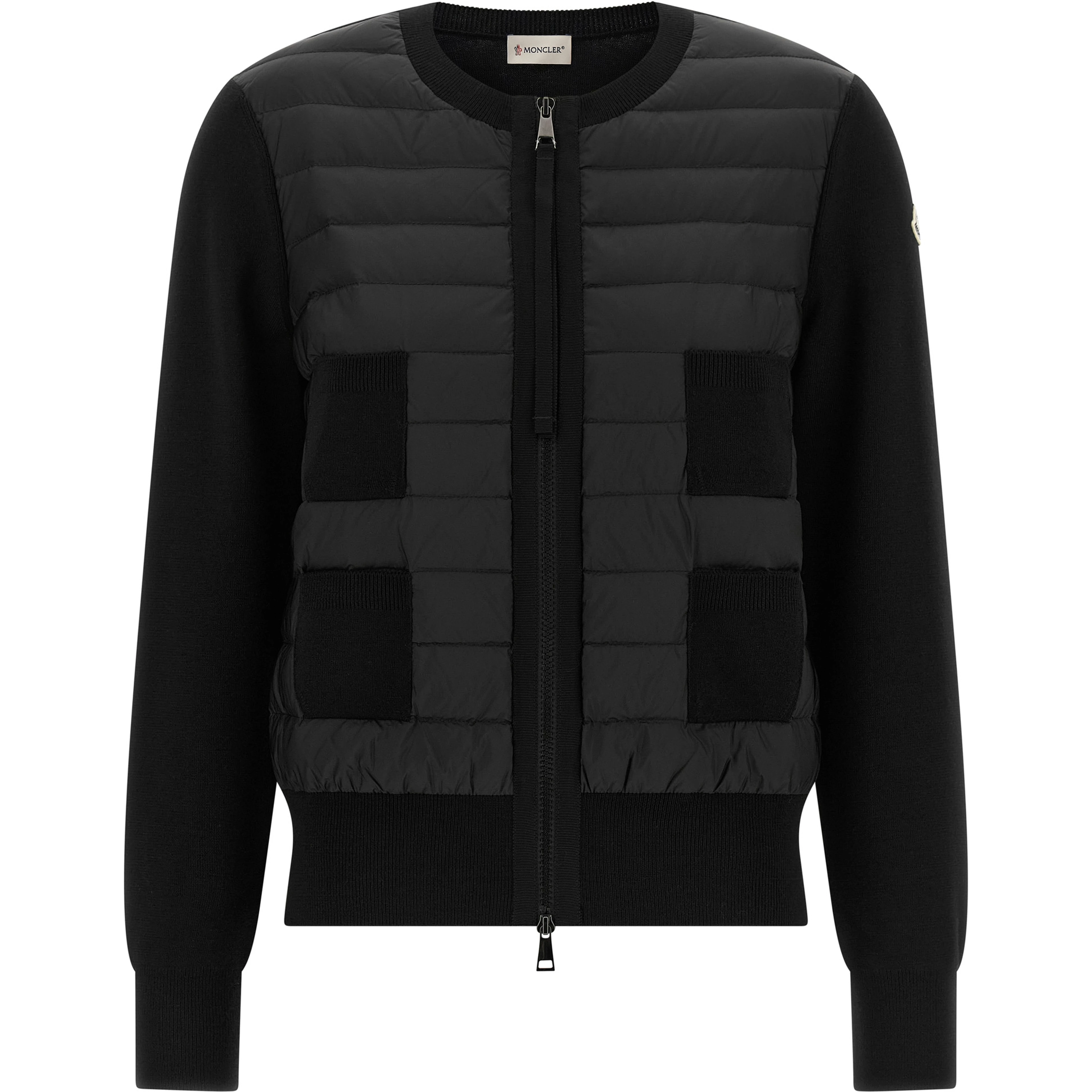 Black Polyamide Cardigan