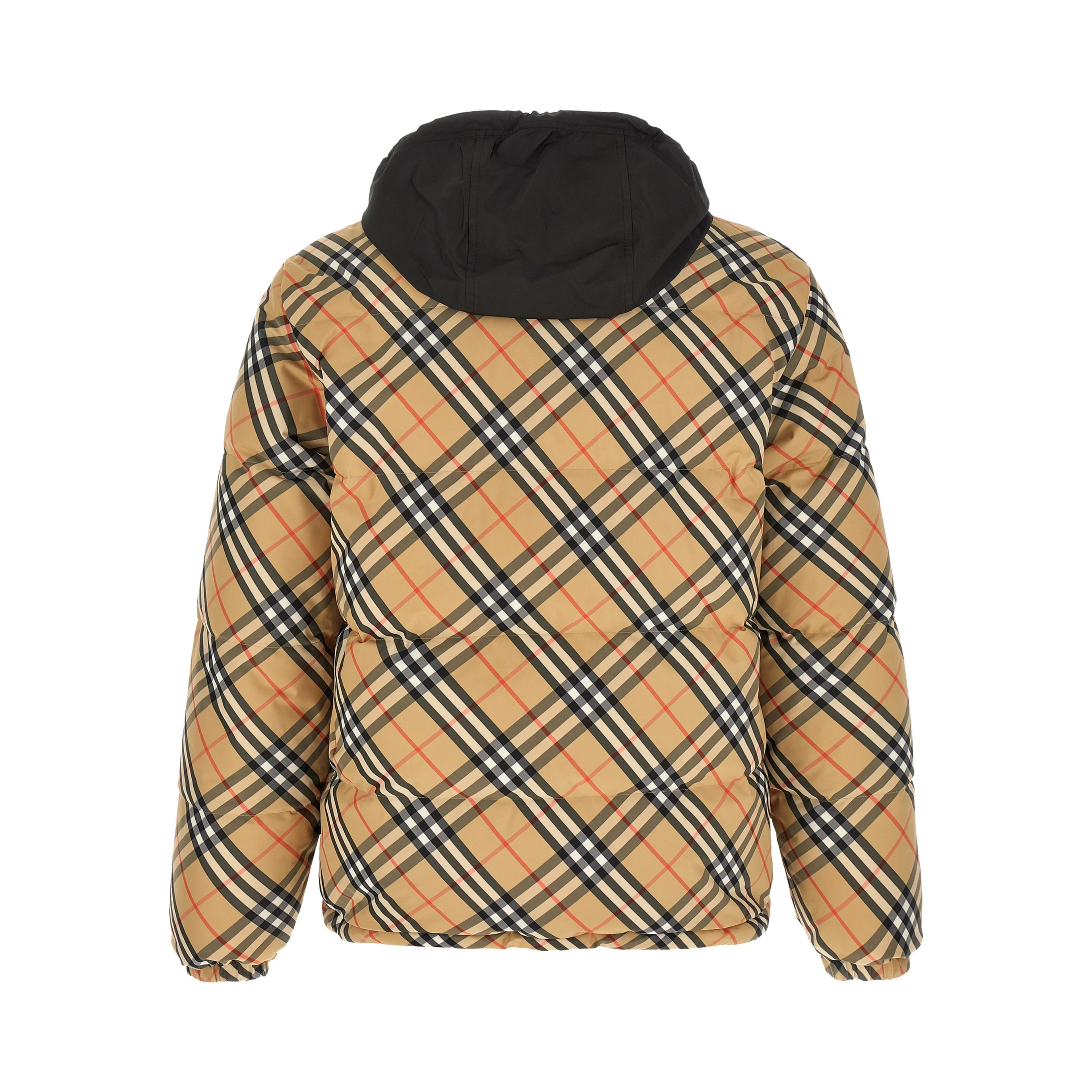 Beige Polyester Shell Jacket