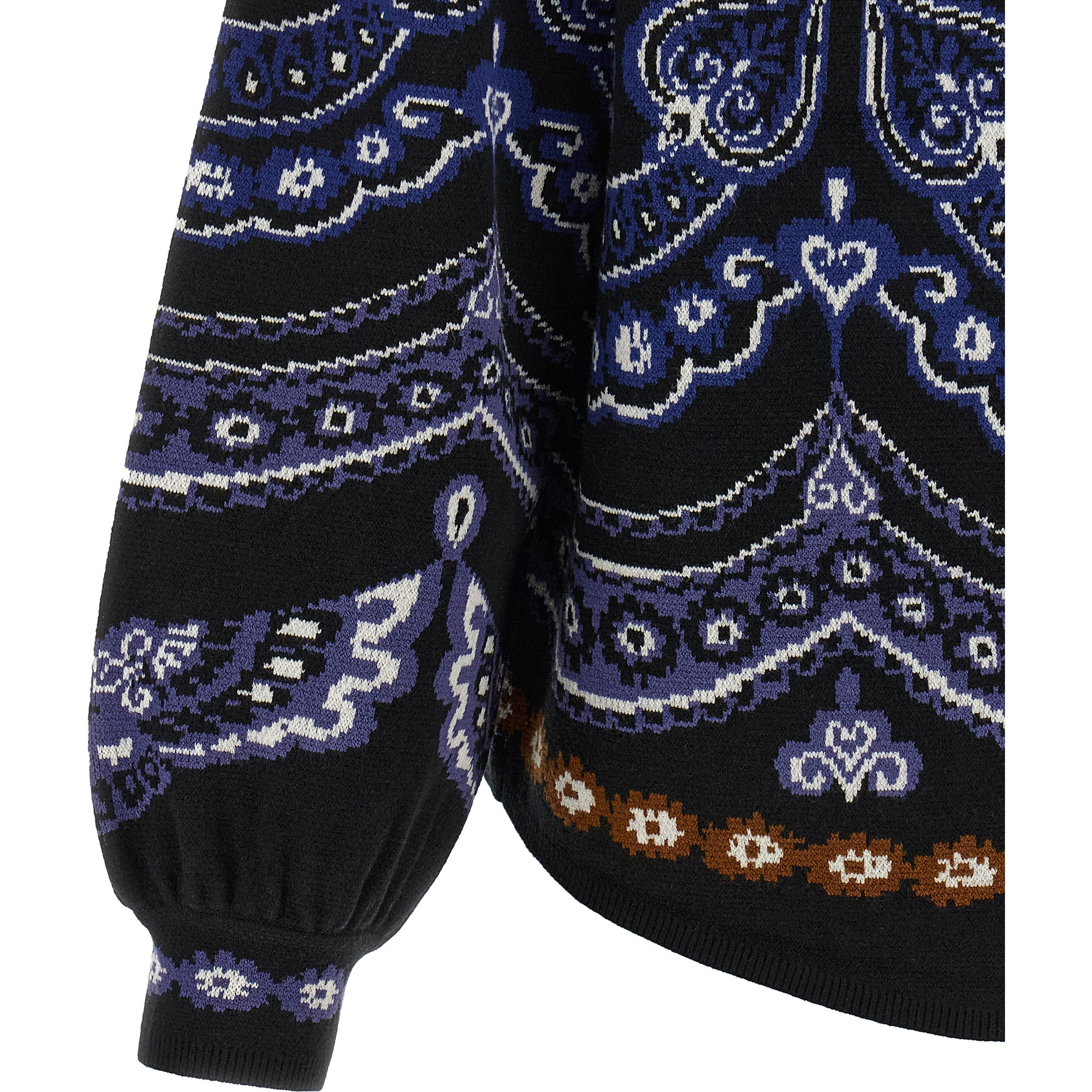 Multicolor Polyester Cardigan
