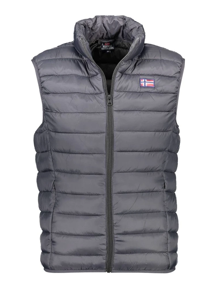 Black Polyamide Men's Jacket