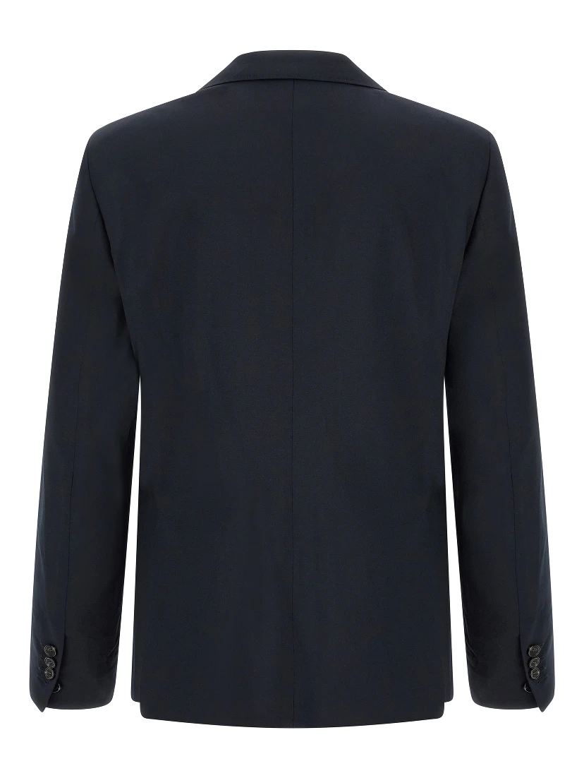 Blue Wool Suit