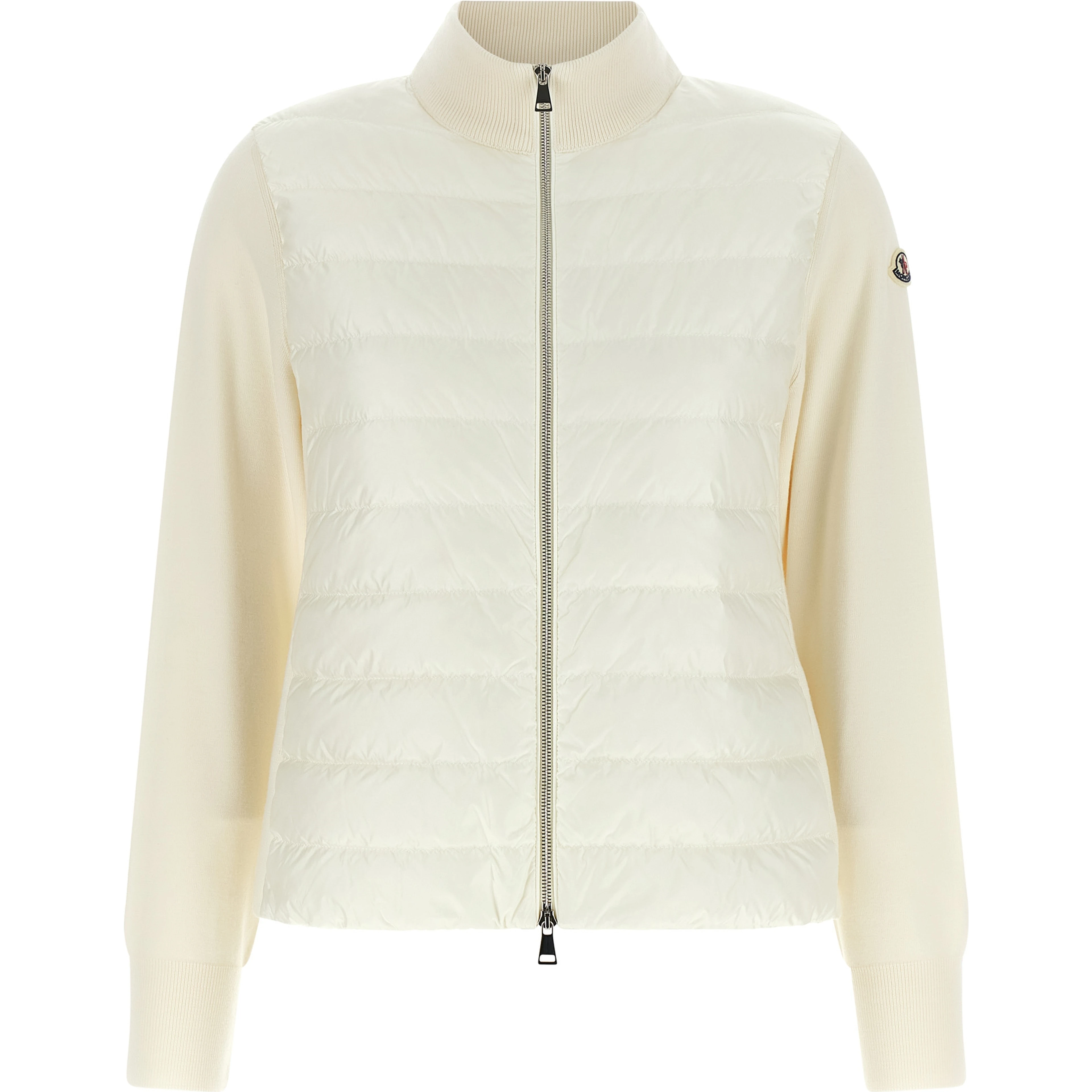 White Polyamide Cardigan