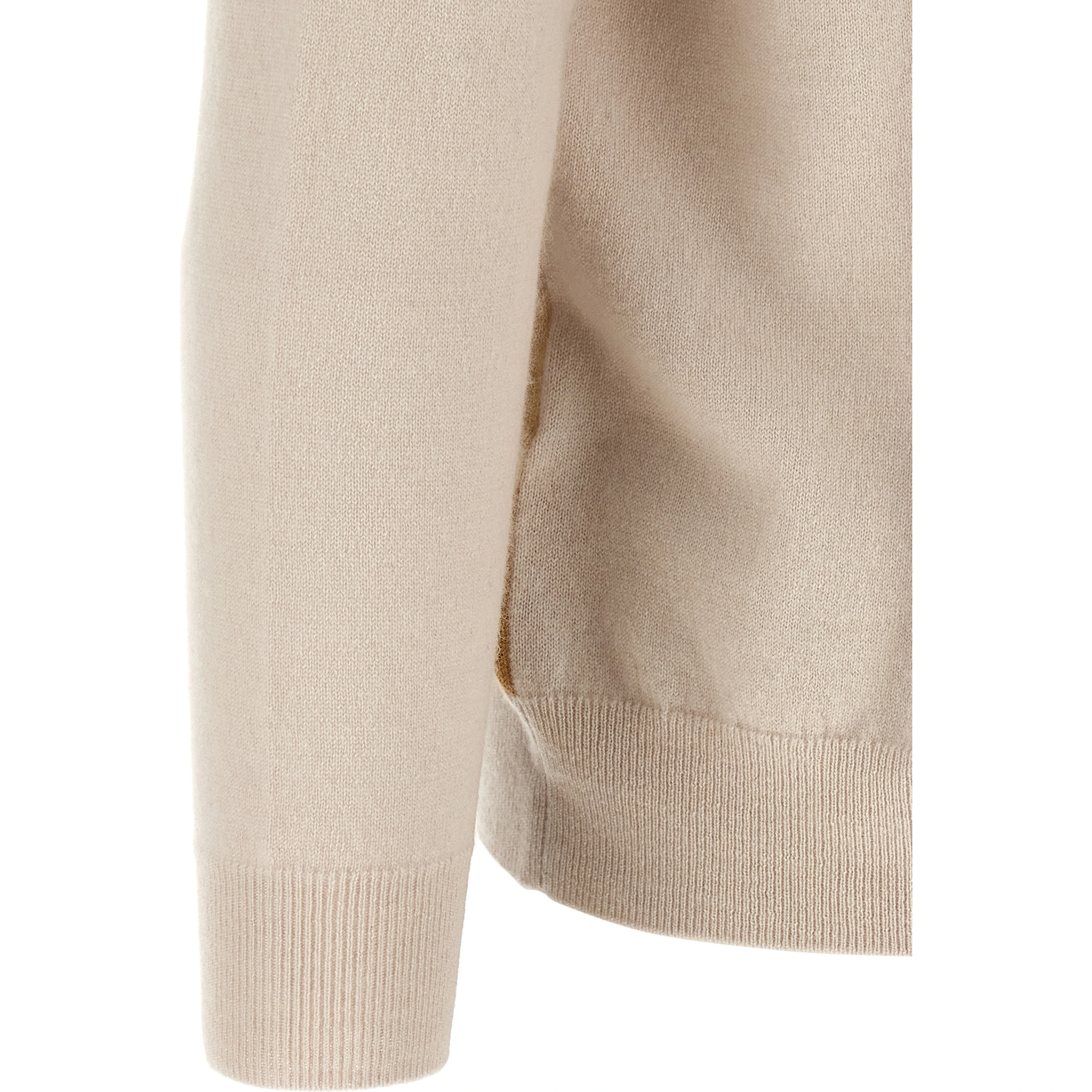 Beige Cashmere Cardigan