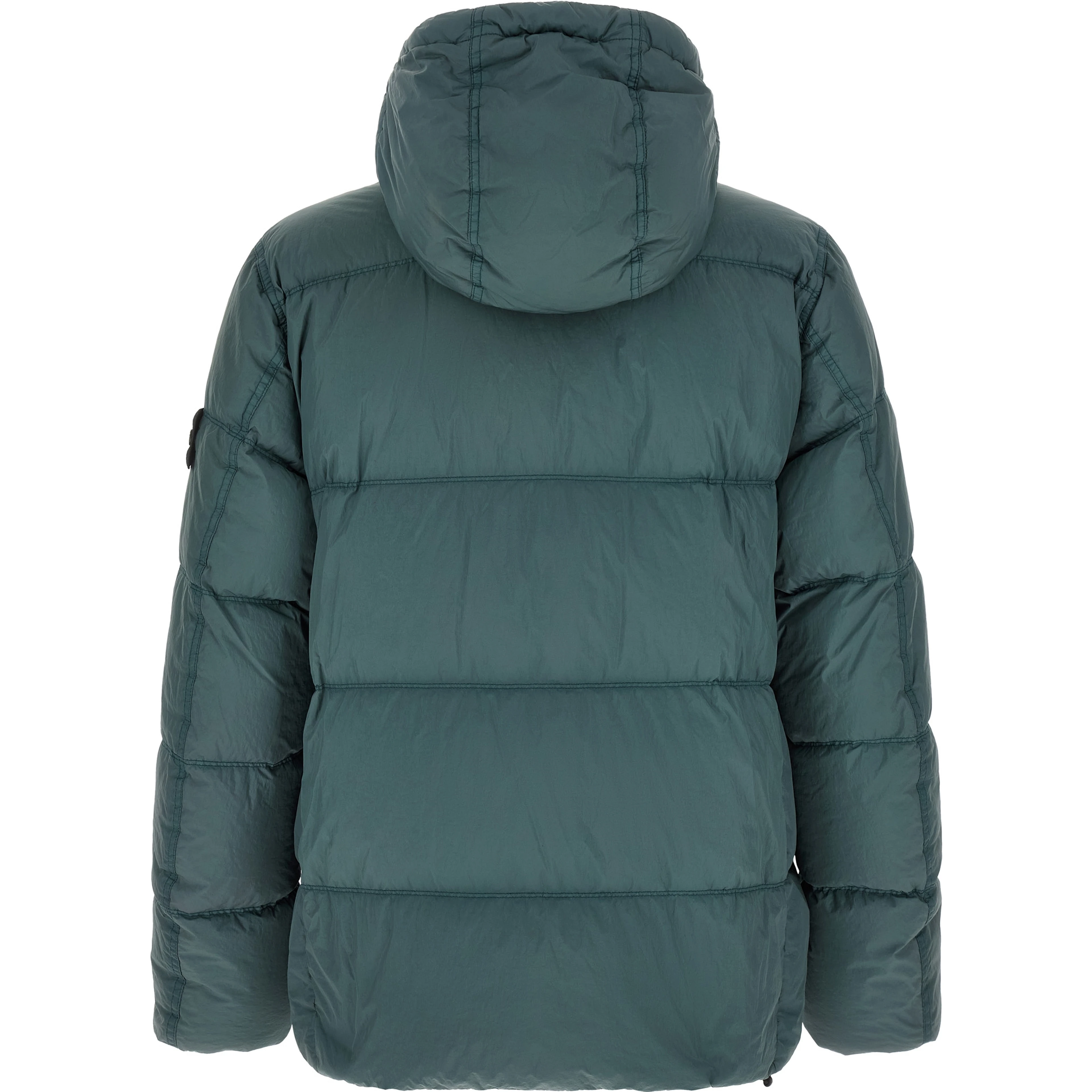 Bicolor Polyamide Full-Length Jacket