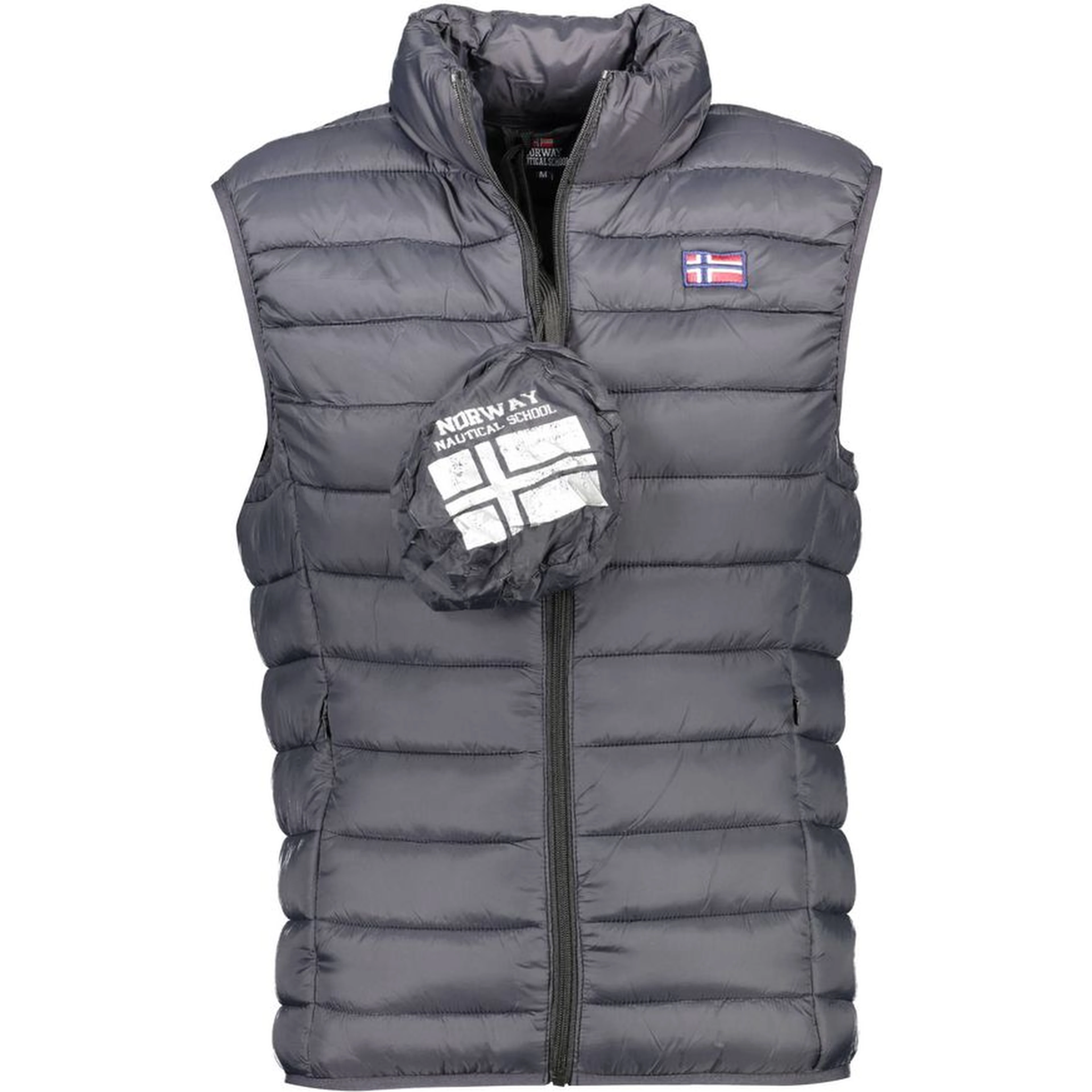Black Polyamide Men's Jacket