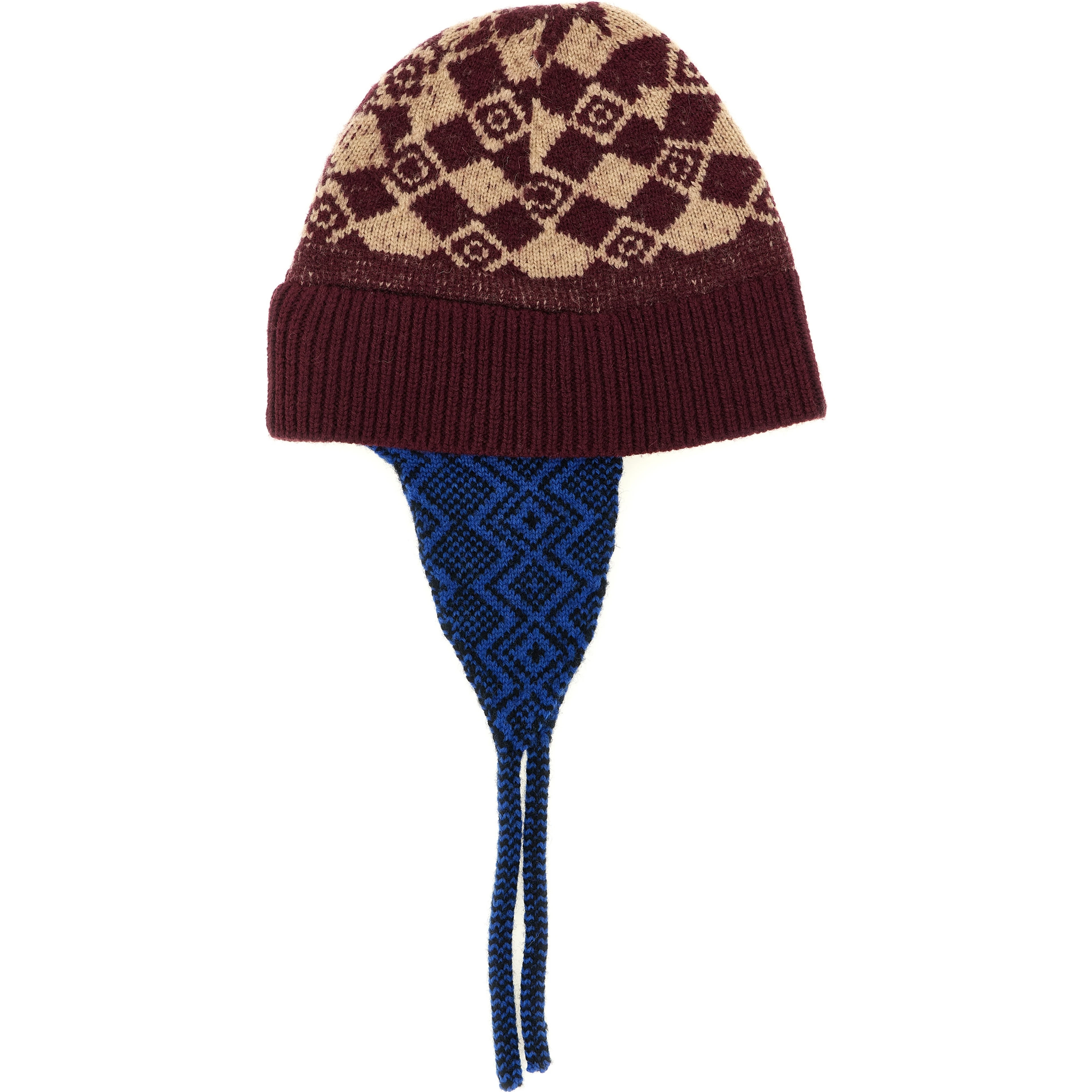 Bordeaux Wool Ear Muffs