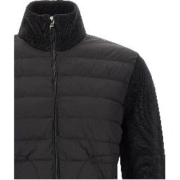 Black Polyamide Cardigan