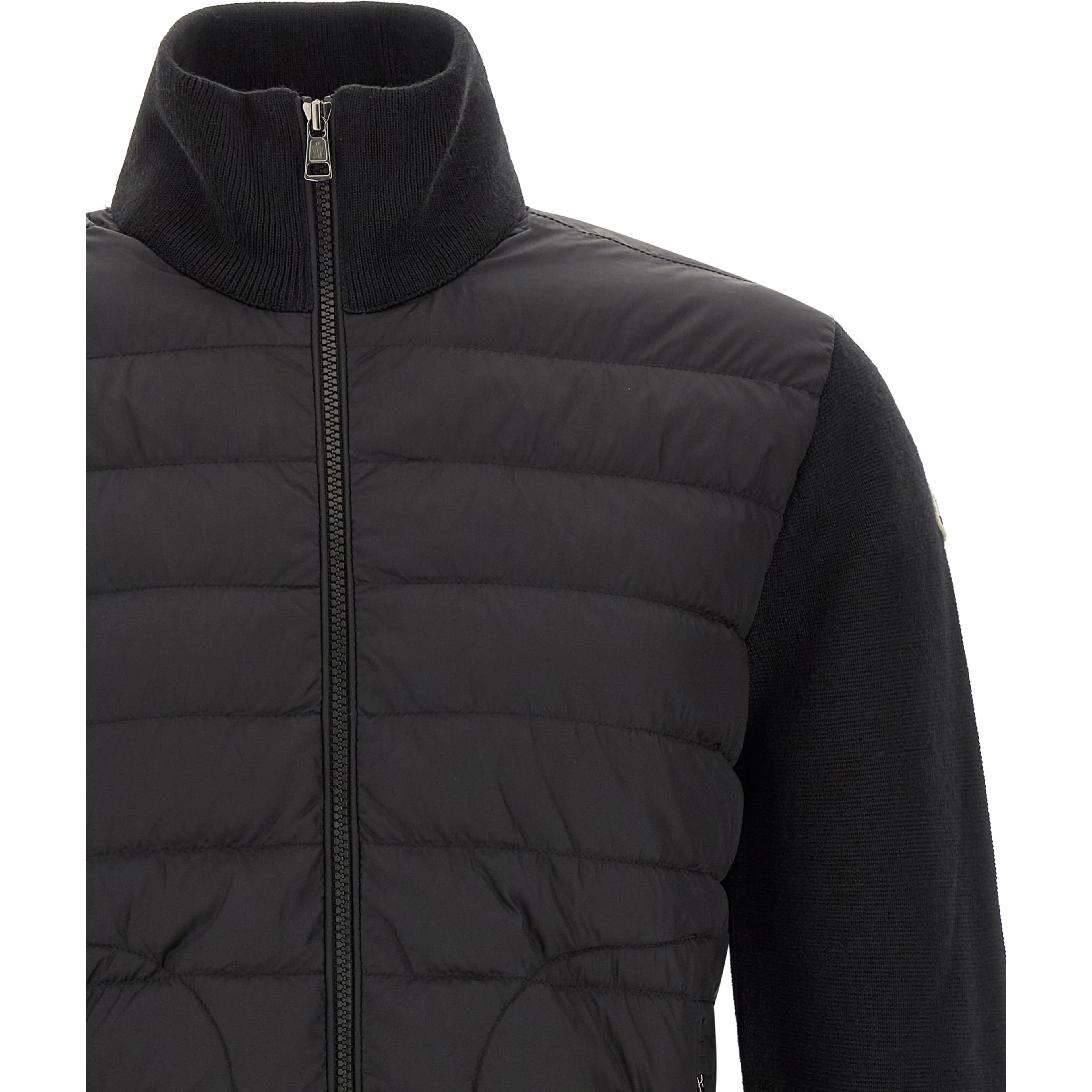 Black Polyamide Cardigan