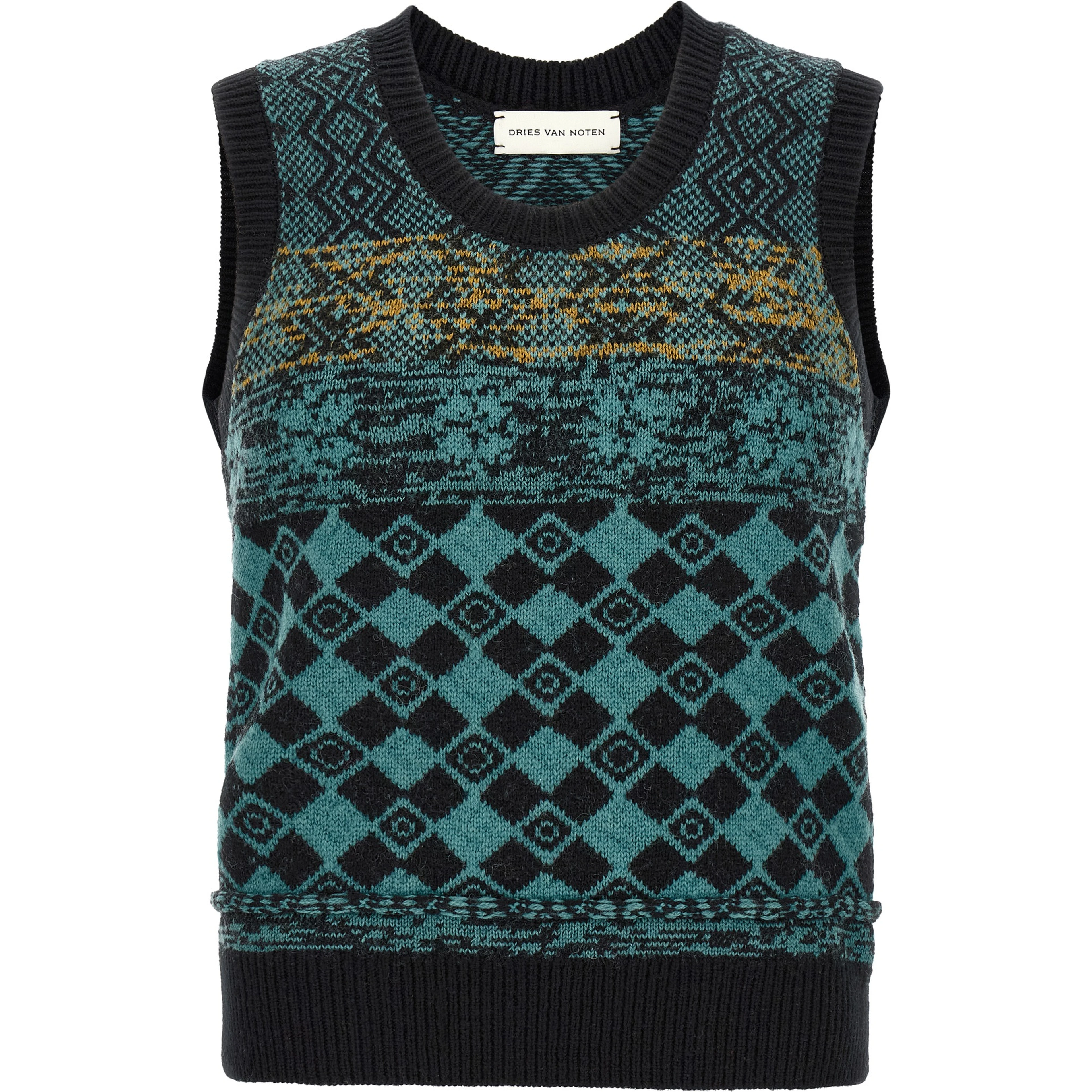 Multicolor Wool Cardigan