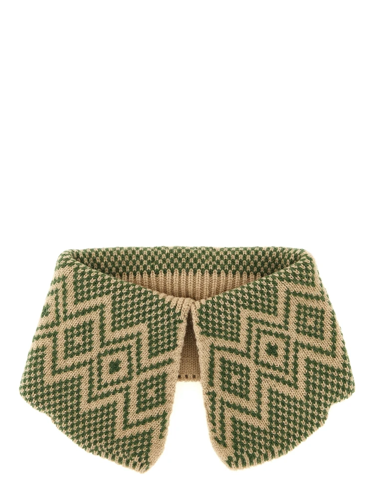 Beige Wool Scarf