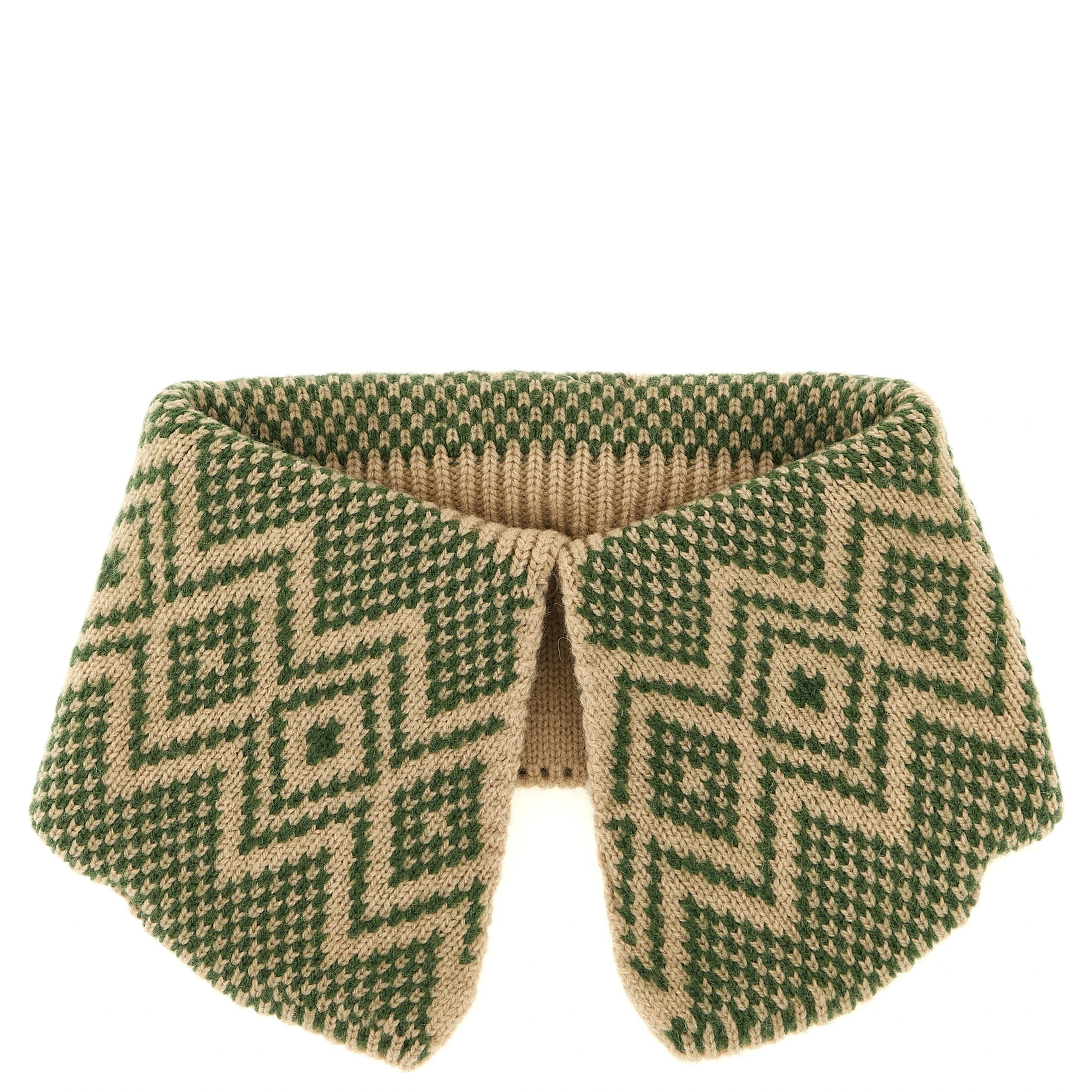 Beige Wool Scarf