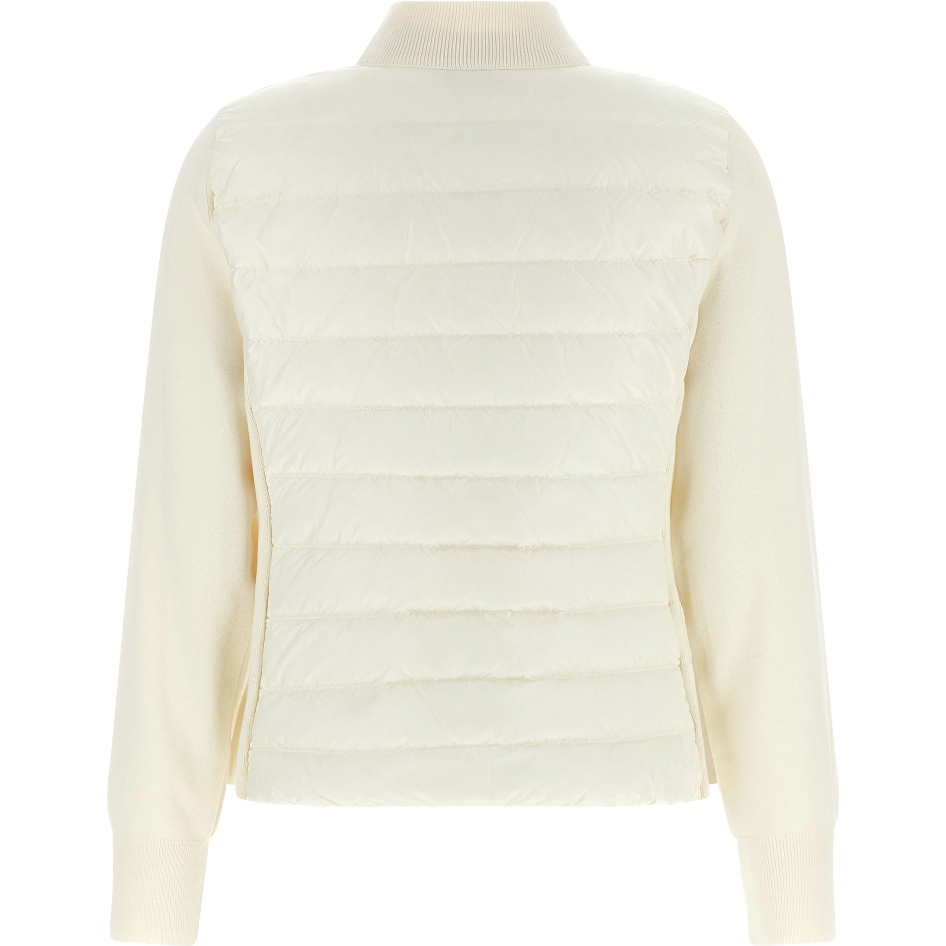 White Polyamide Cardigan
