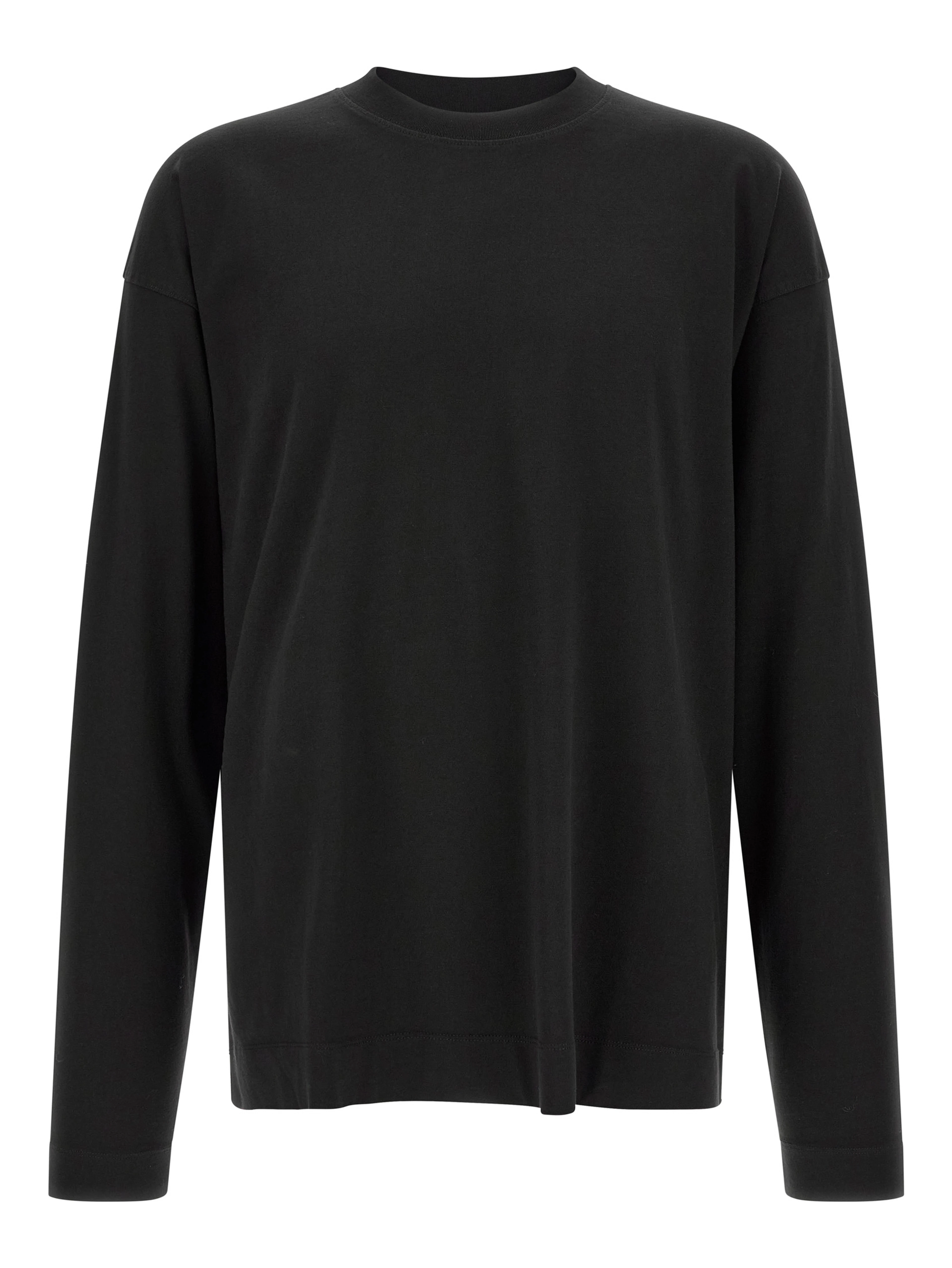 Black Cotton T-Shirt