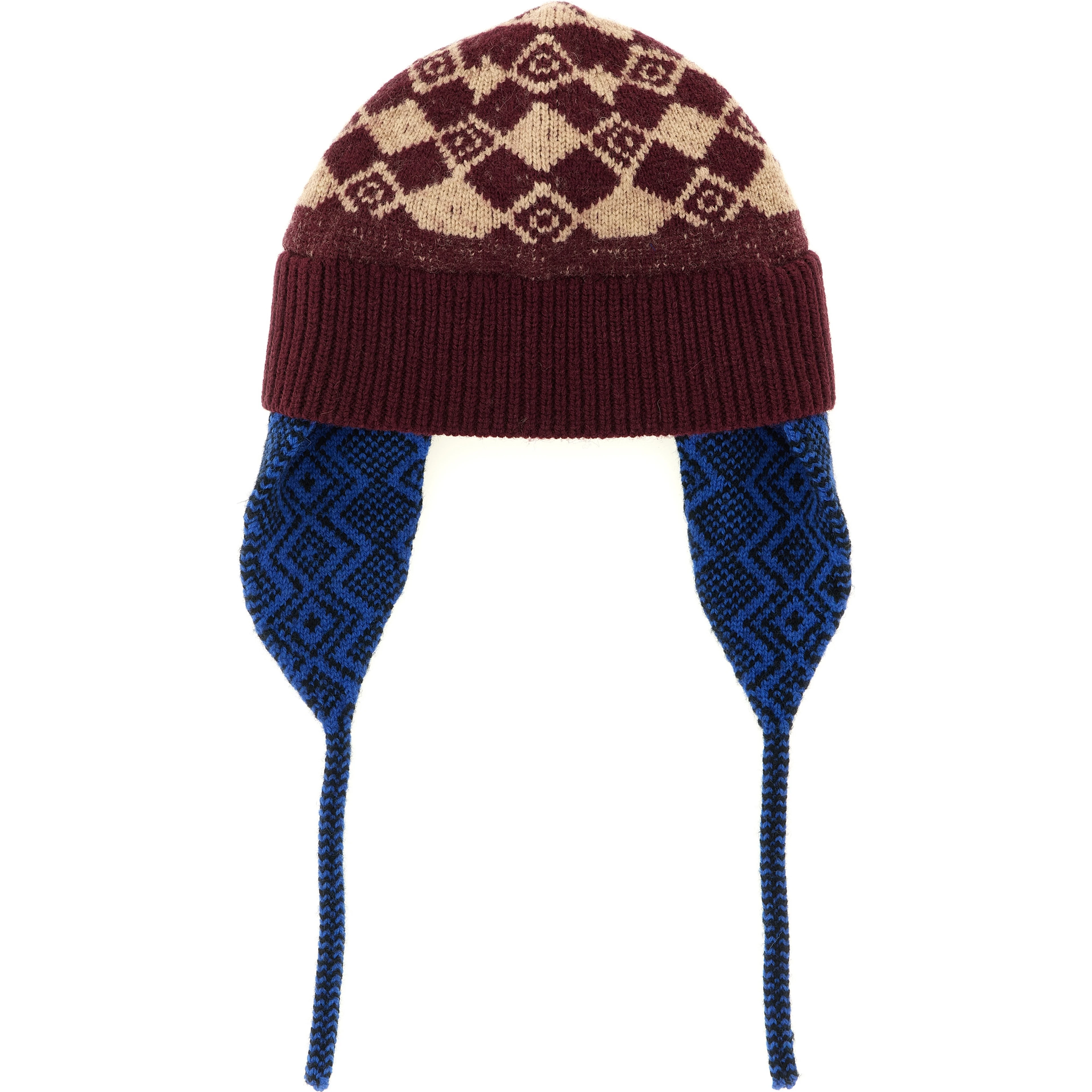 Bordeaux Wool Ear Muffs