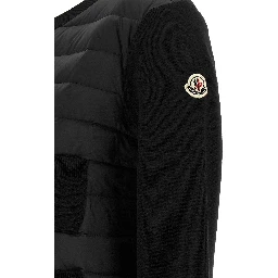 Black Polyamide Cardigan