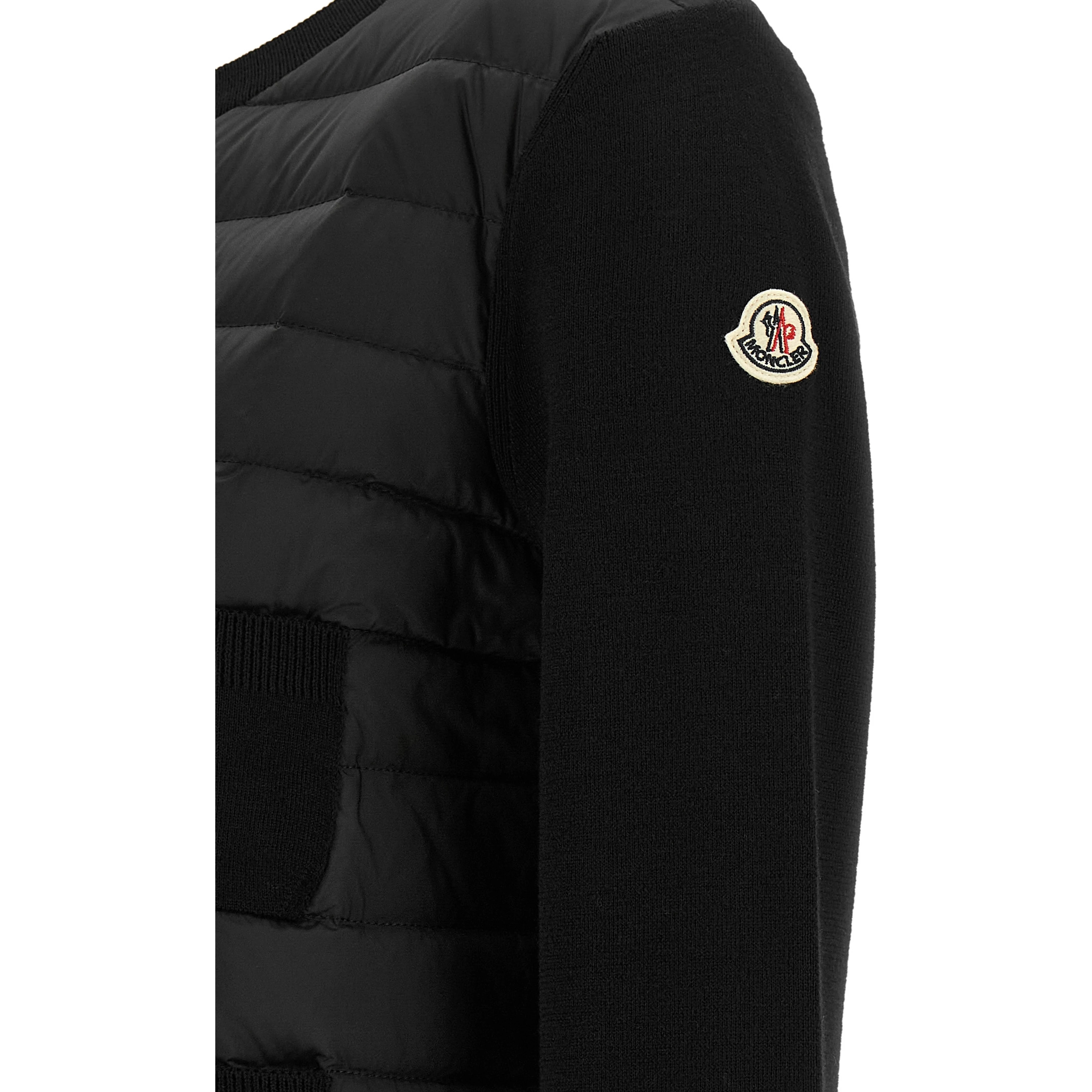 Black Polyamide Cardigan