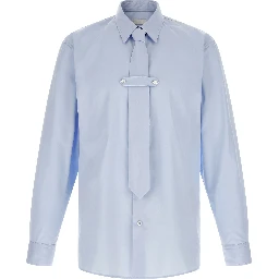 Blue Cotton Blouse