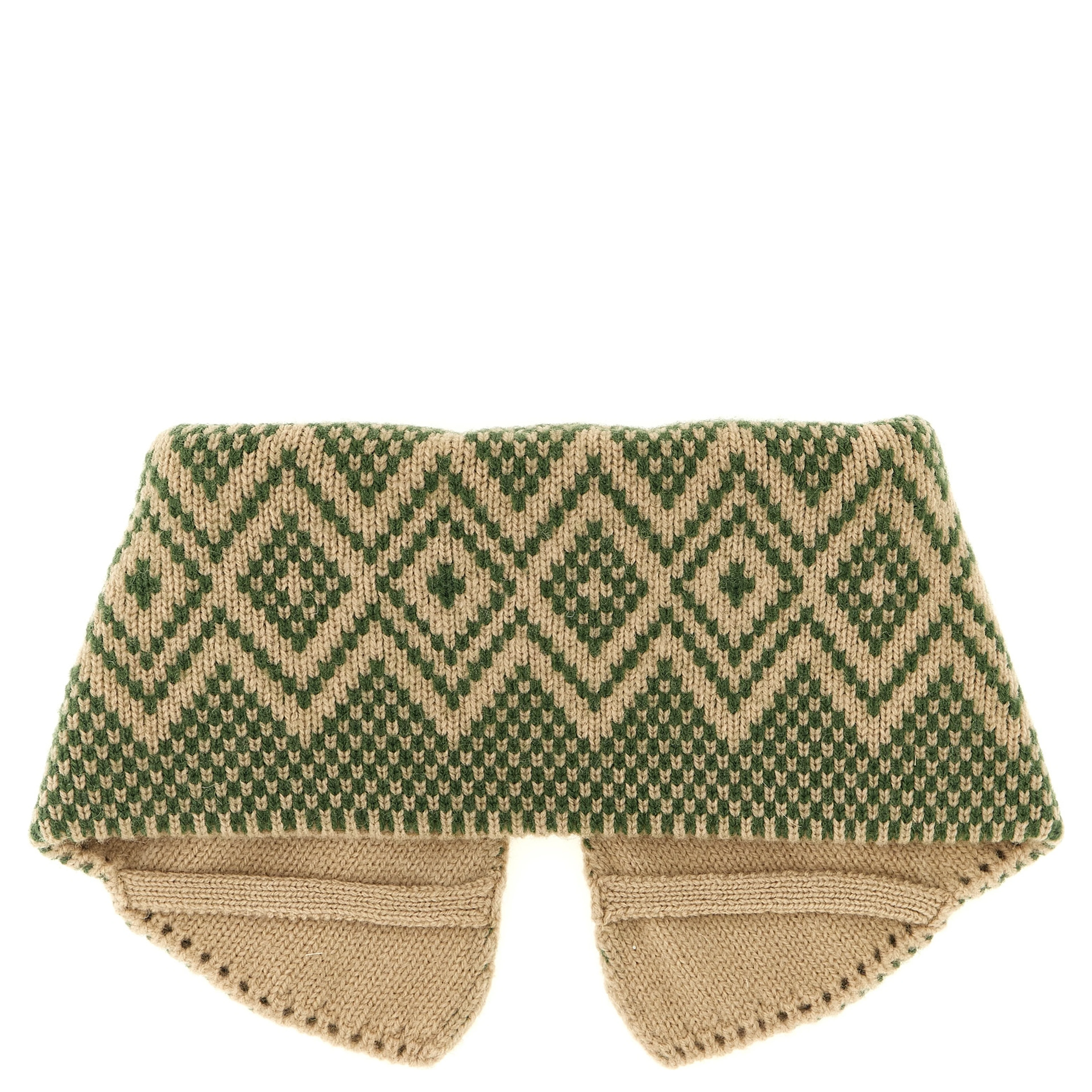 Beige Wool Scarf