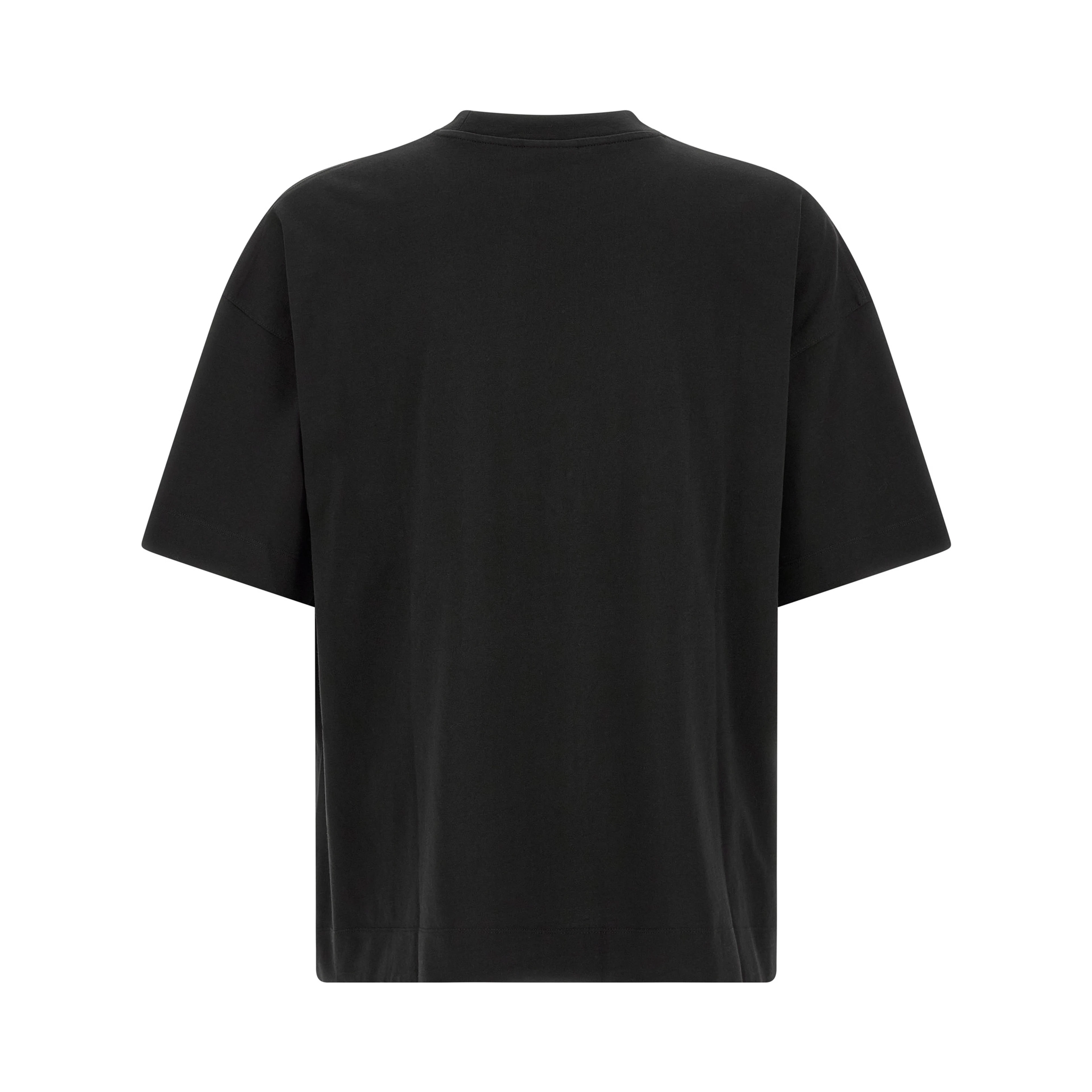 Black Cotton T-Shirt