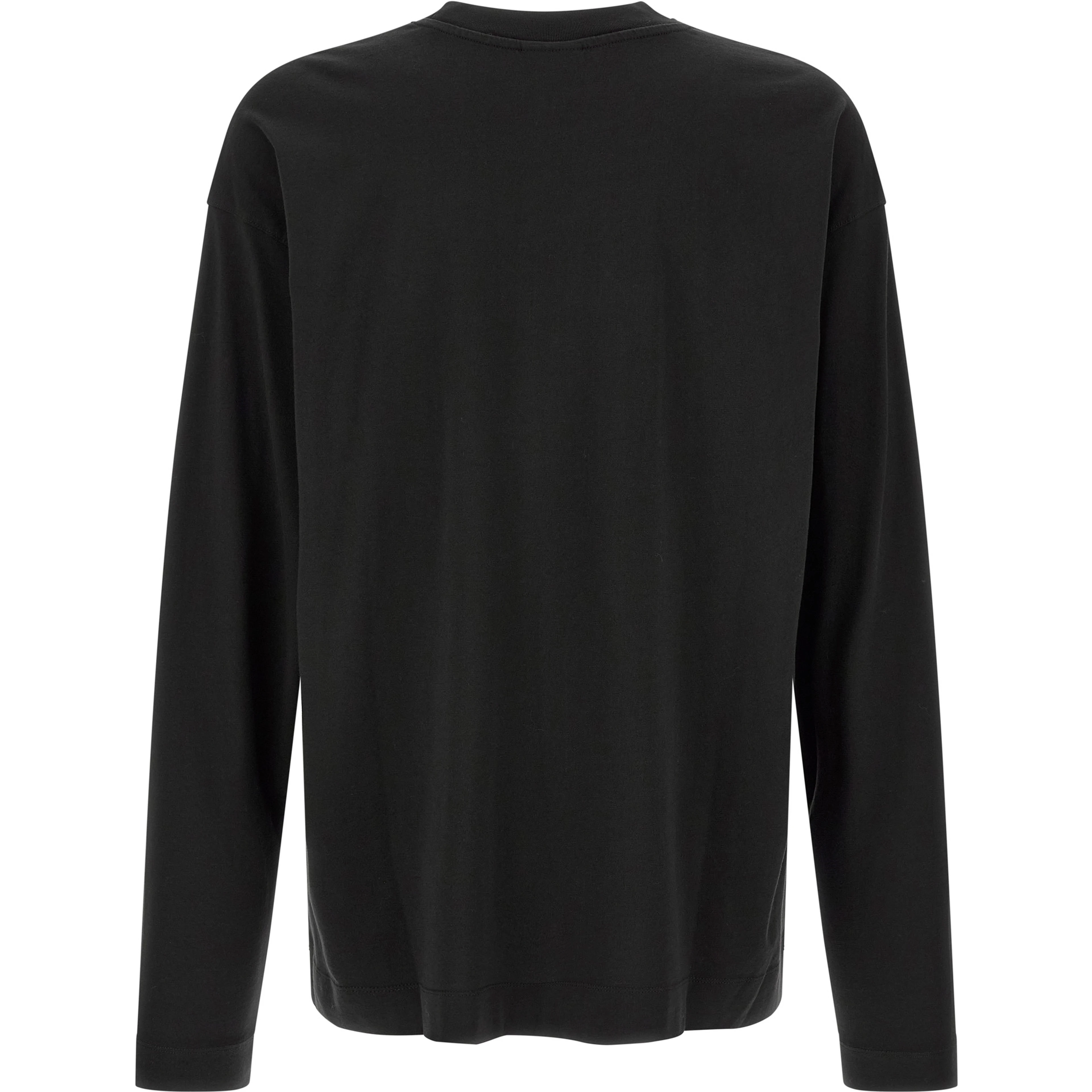 Black Cotton T-Shirt