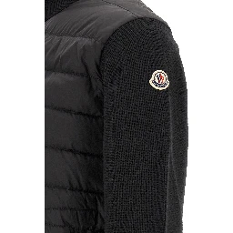 Black Polyamide Cardigan