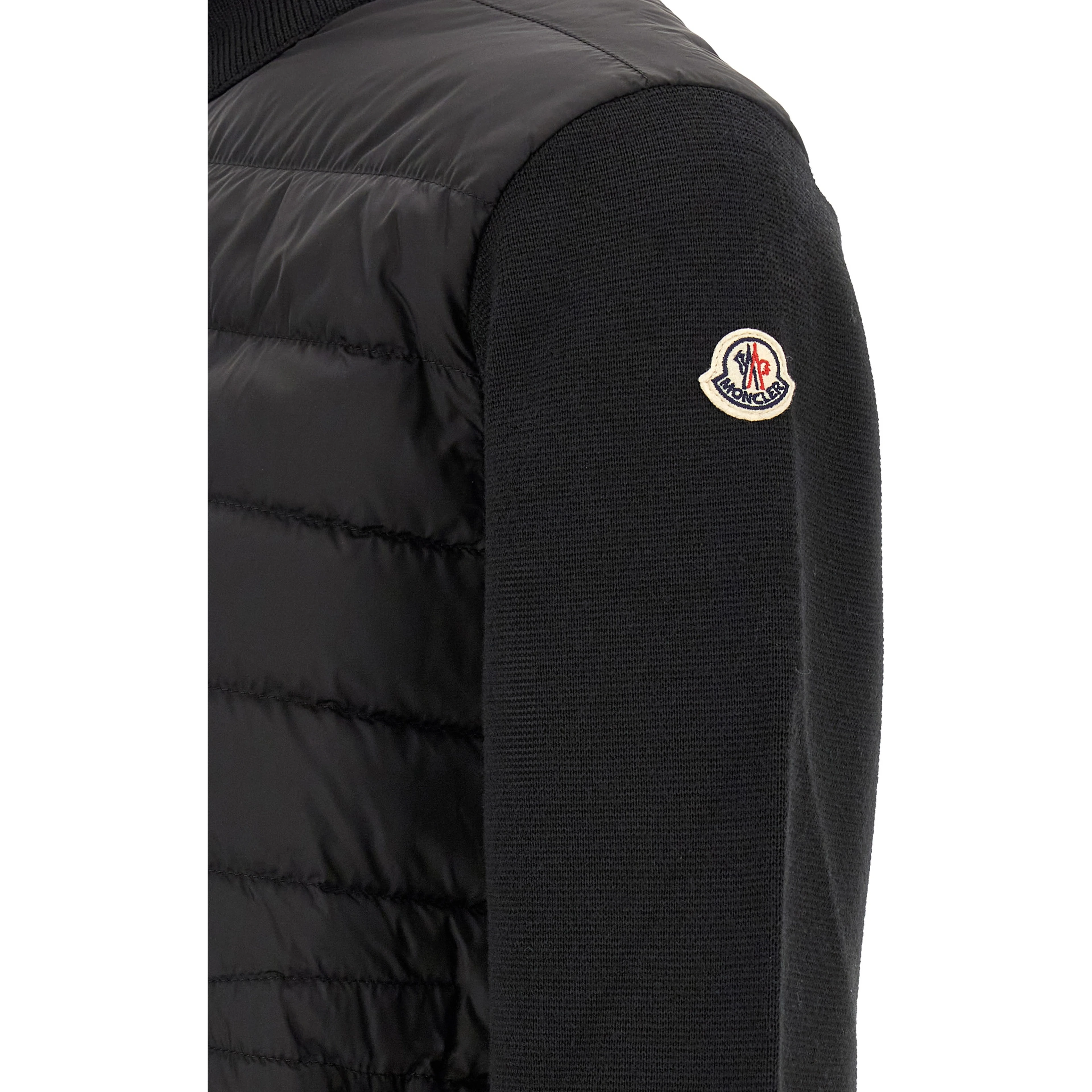 Black Polyamide Cardigan