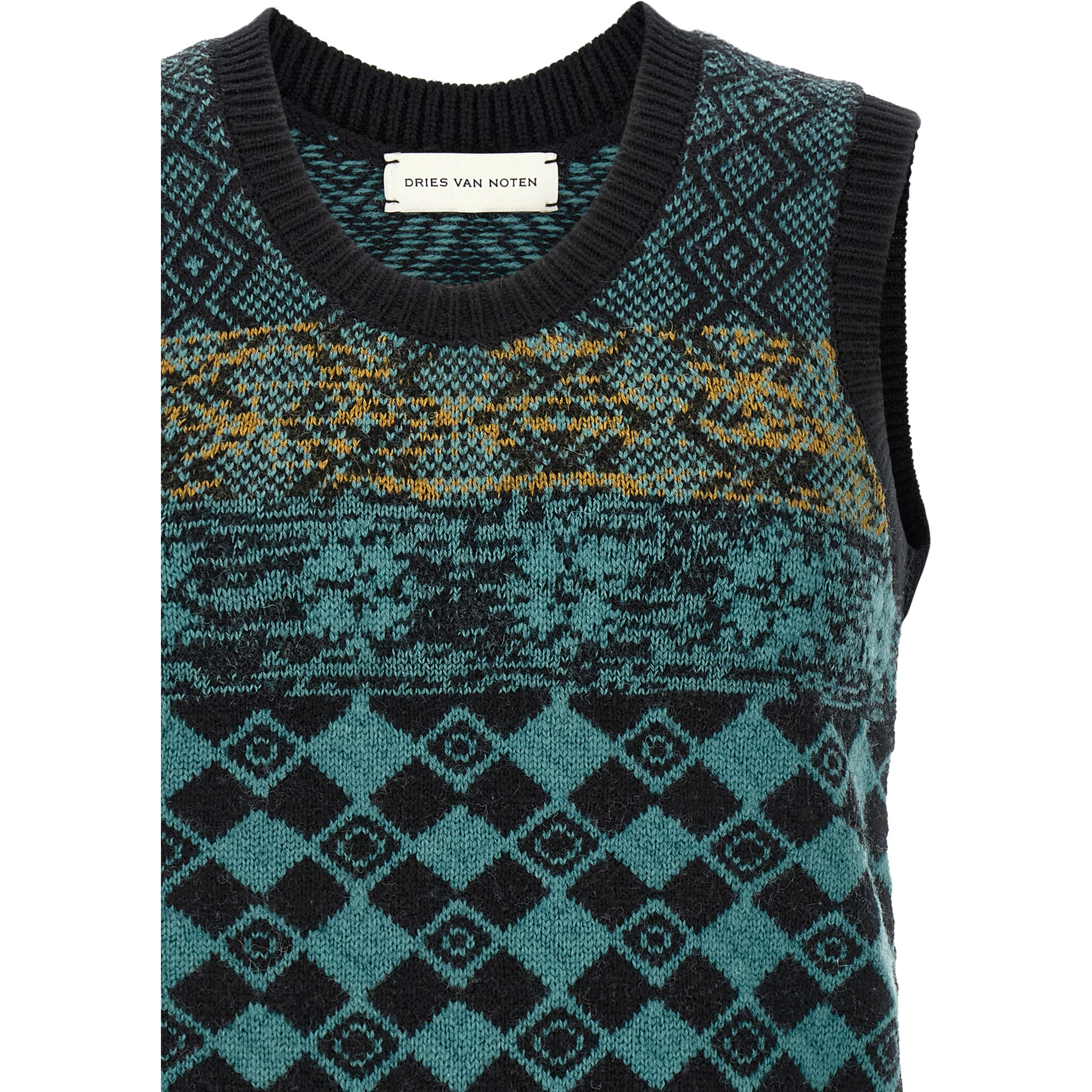 Multicolor Wool Cardigan