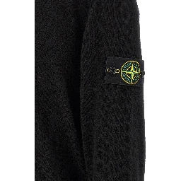 Black Virgin Wool Polo Shirt