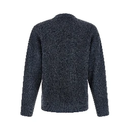 Blue Wool Cardigan