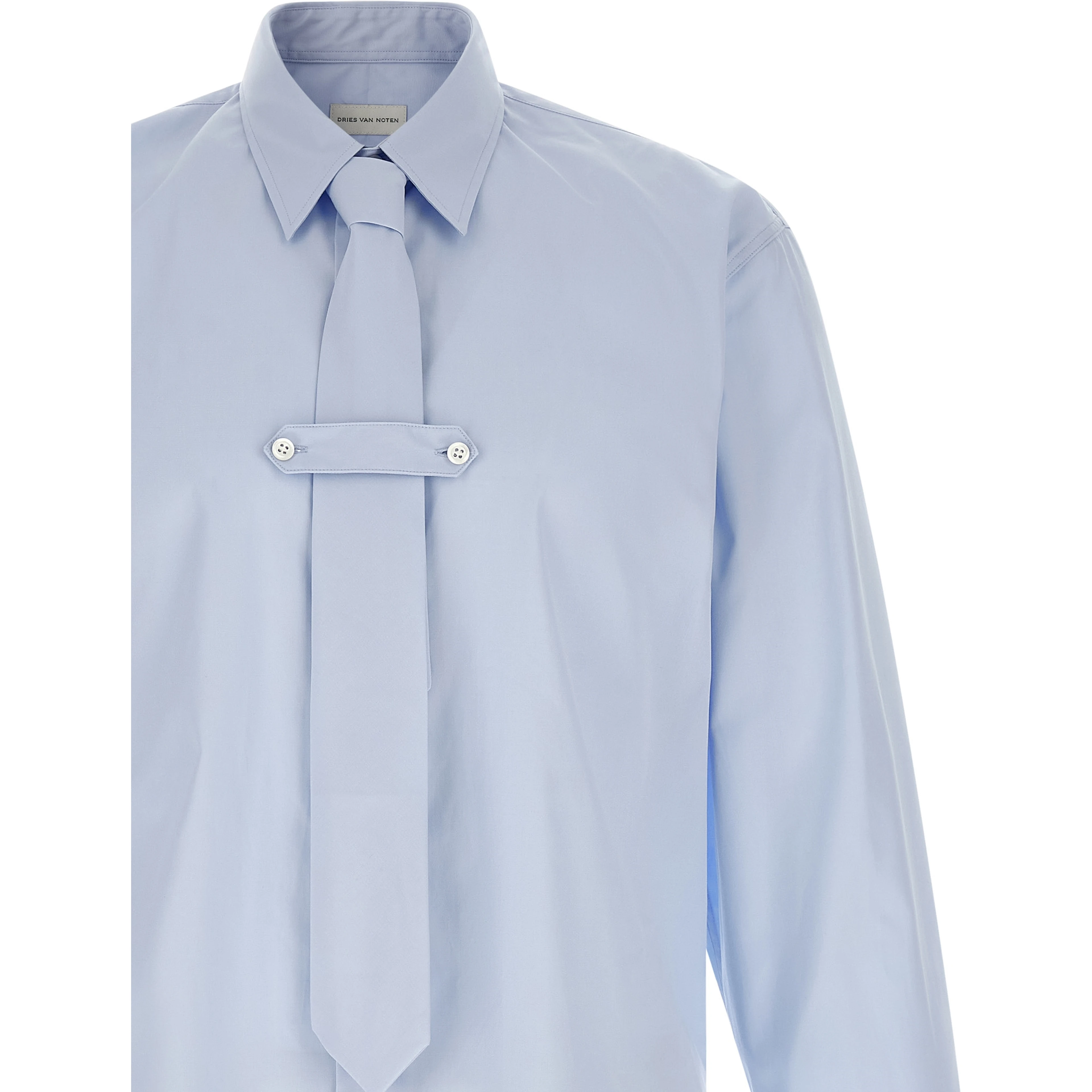 Blue Cotton Blouse