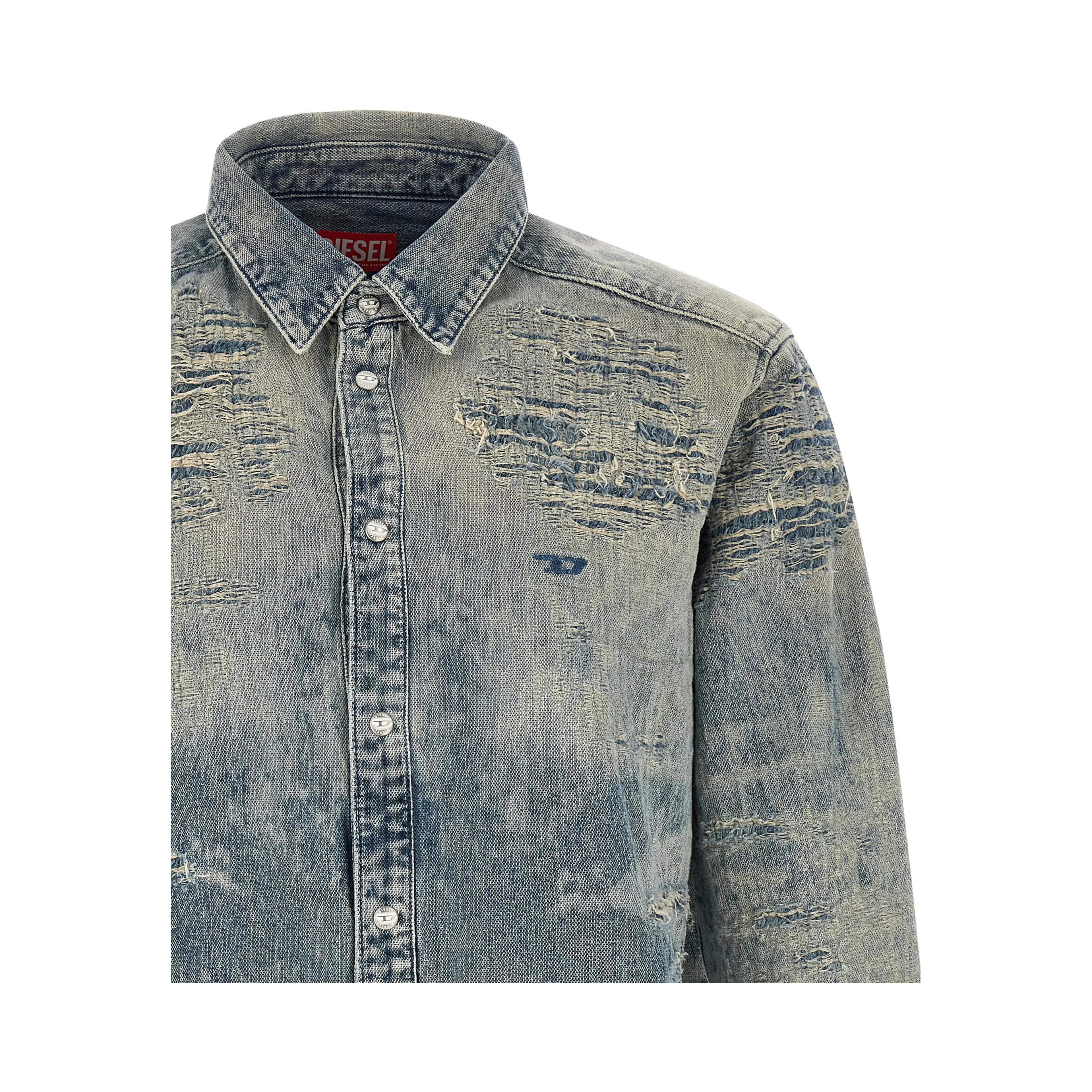 Blue Cotton Blouse
