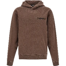 Brown Cotton Sweatshirt