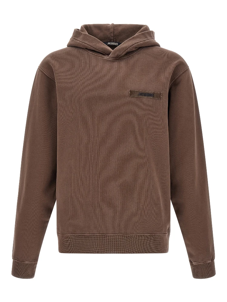 Brown Cotton Sweatshirt