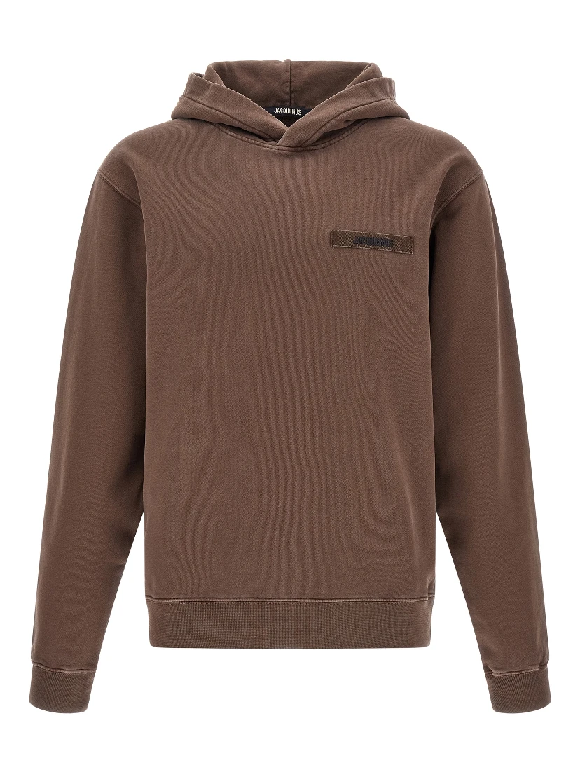 Brown Cotton Sweatshirt