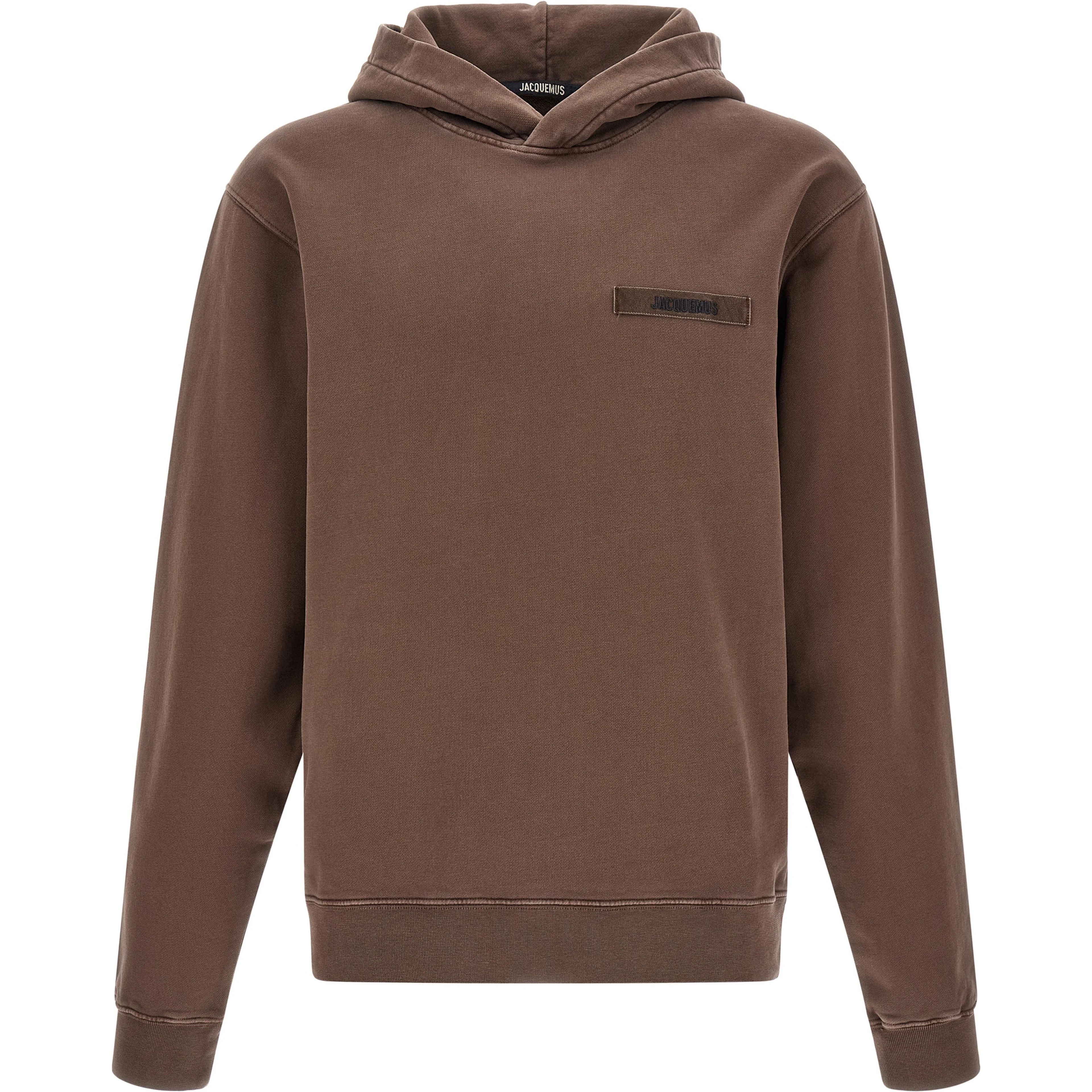 Brown Cotton Sweatshirt