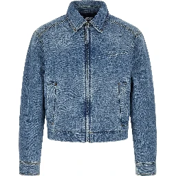 Blue Cotton Denim Jacket