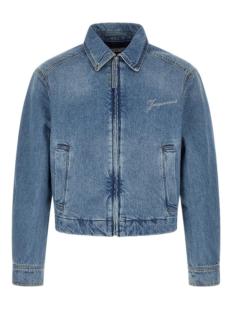 Blue Cotton Denim Jacket