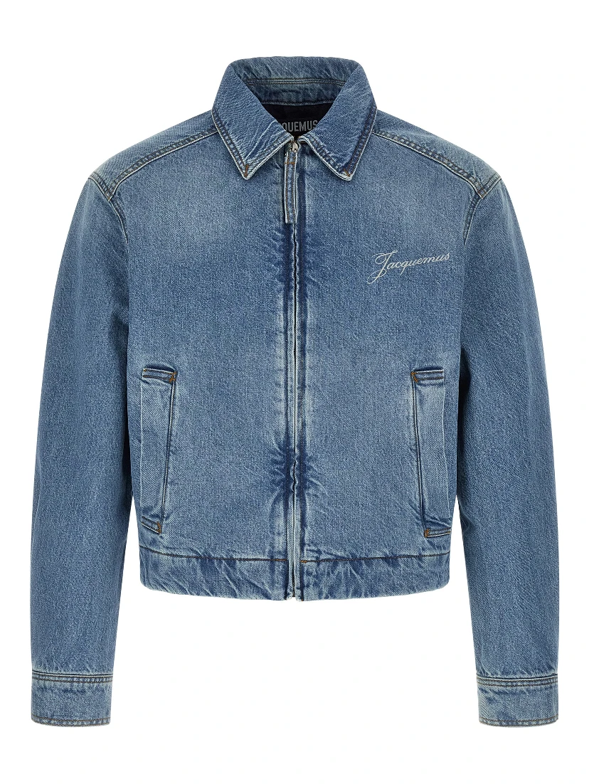 Blue Cotton Denim Jacket