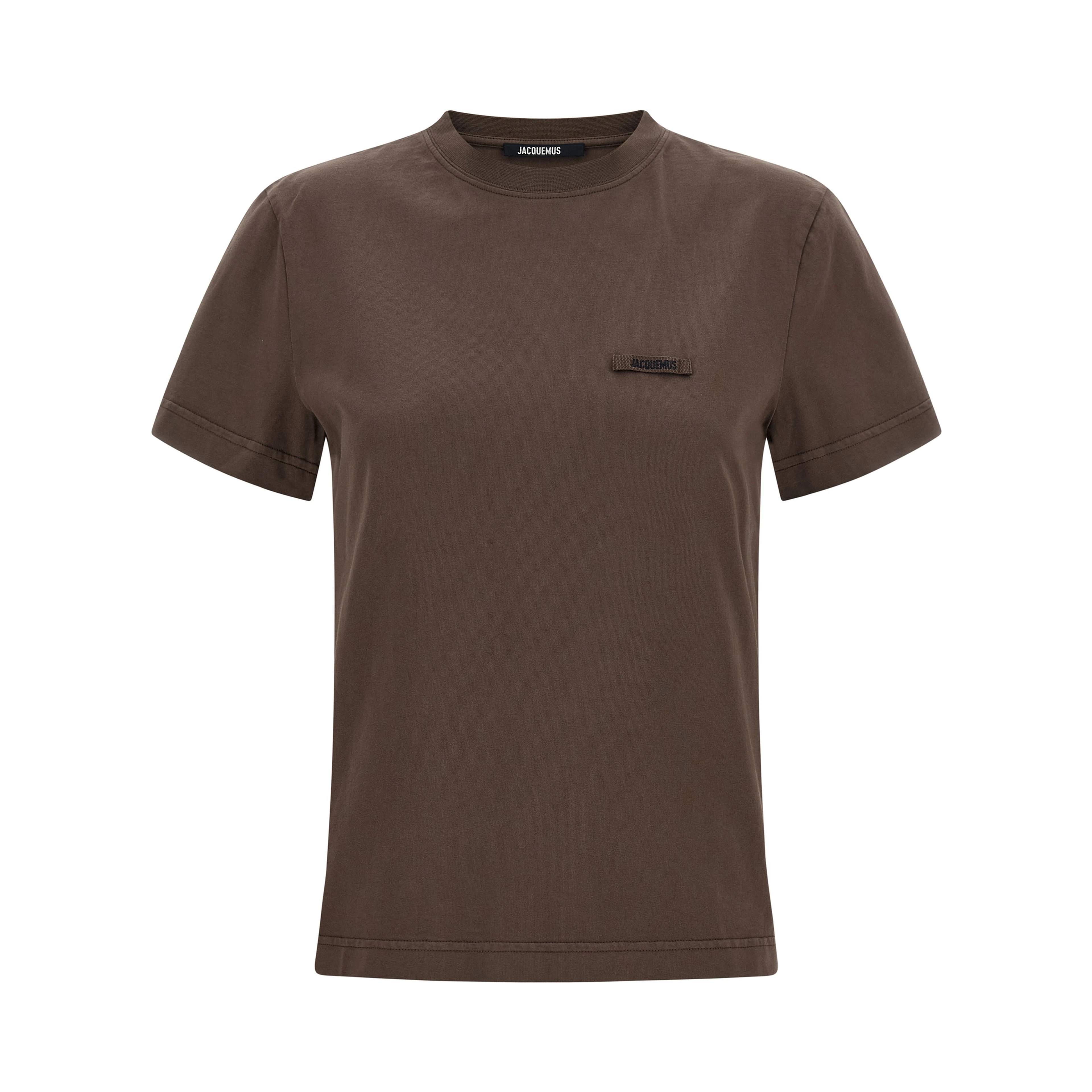 Brown Cotton T-Shirt