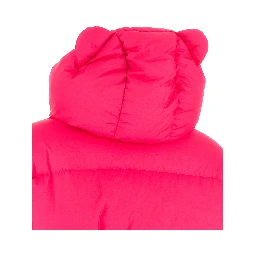 Fuchsia Nylon Full-Length Jacket