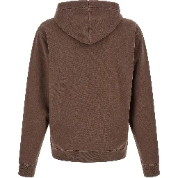 Brown Cotton Sweatshirt